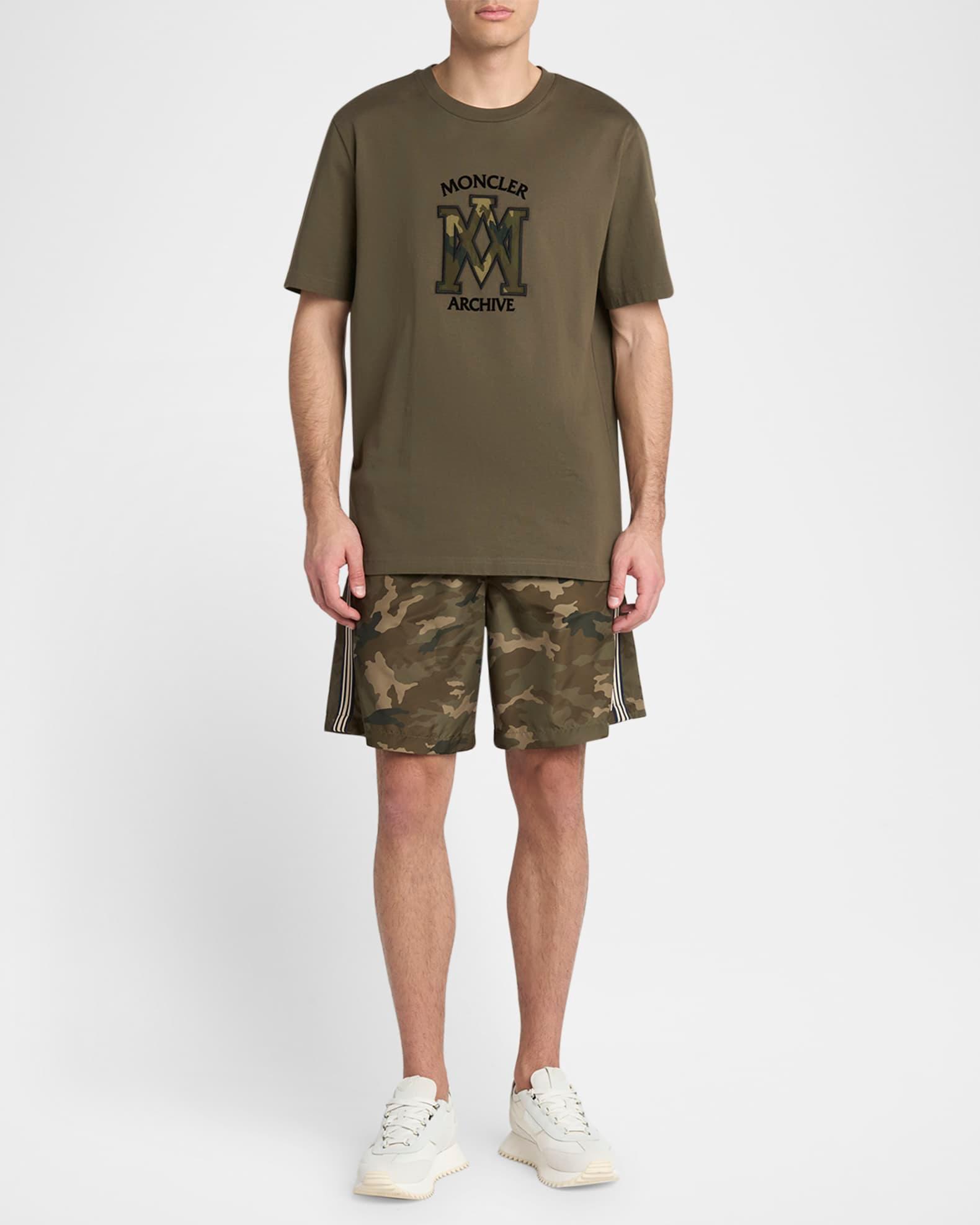 Men's Camouflage Logo Crewneck T-Shirt Product Image