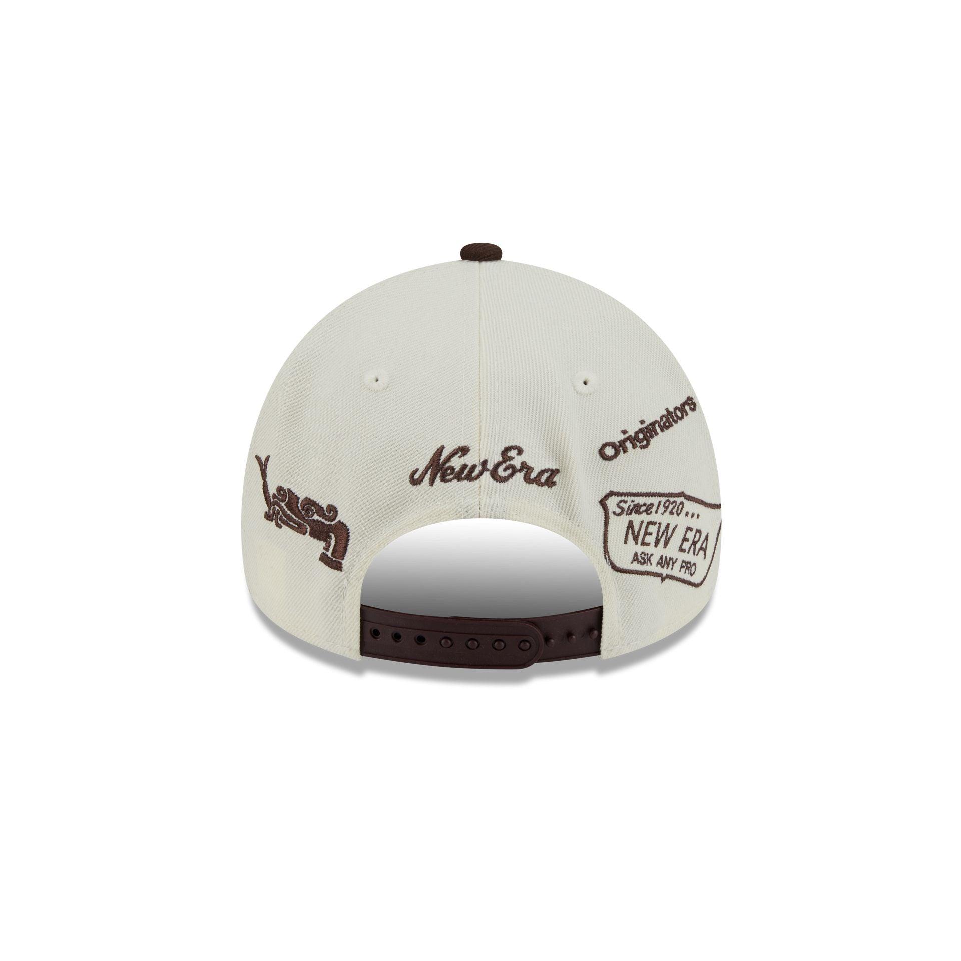 Mexico Baseball New Era Anniversary Logos Brown Visor 9FORTY M-Crown A-Frame Snapback Hat Male Product Image