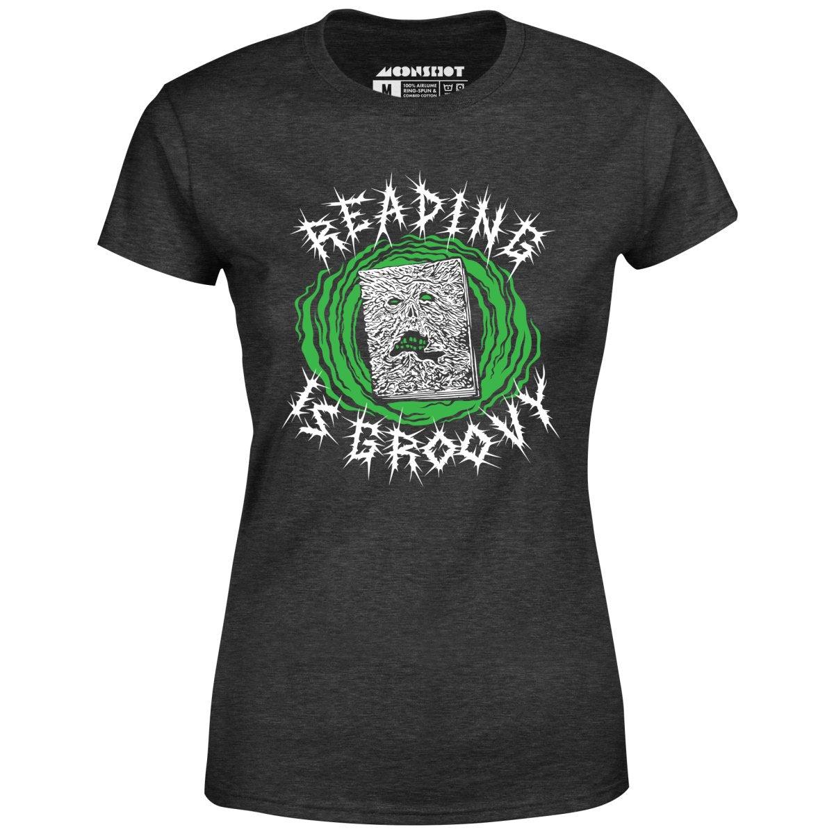 Reading is Groovy - Women's T-Shirt Female Product Image