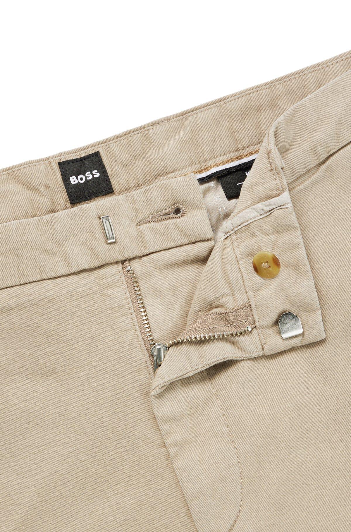 Slim-fit chinos in stretch-cotton gabardine Product Image