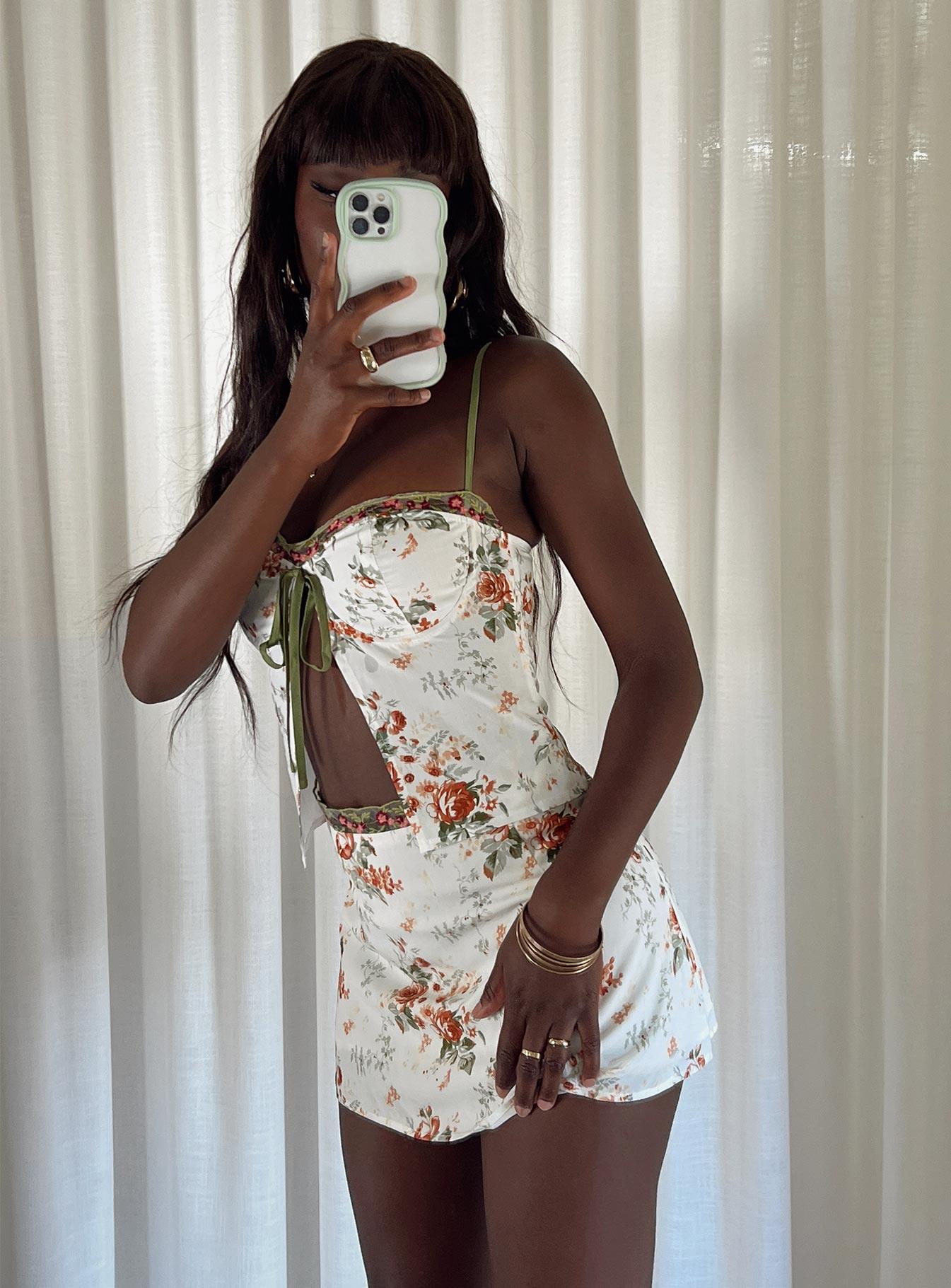 Ringa Rosey Mini Skirt Multi Product Image