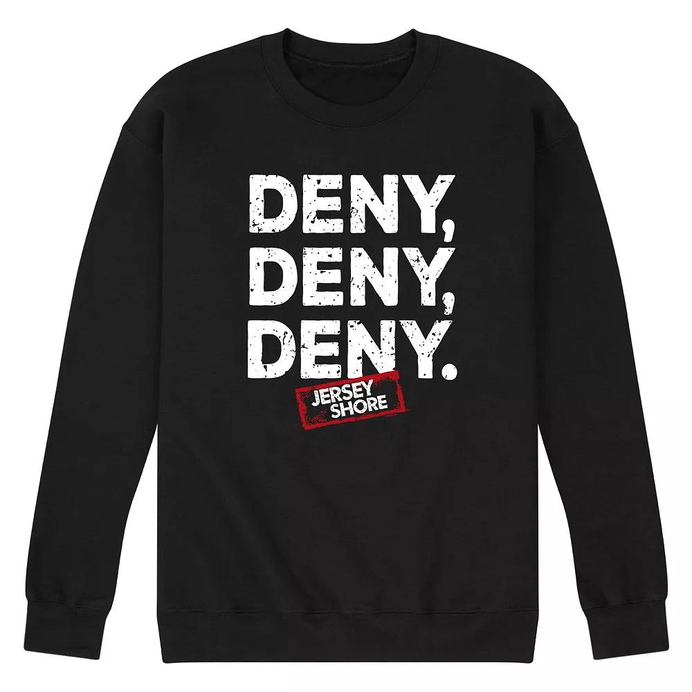 Men's Jersey Shore Deny Deny Deny Graphic Fleece,  Product Image