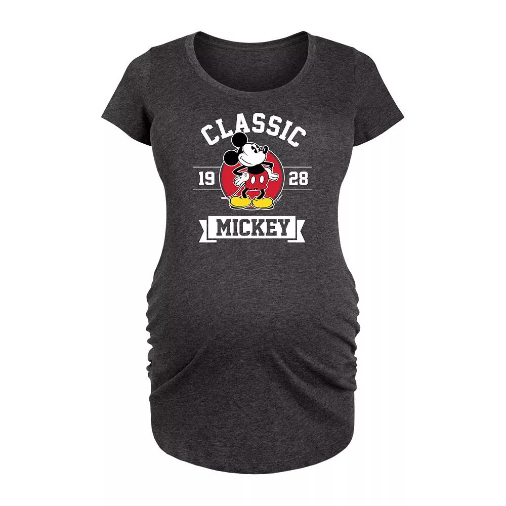Disney's Mickey Mouse Maternity Classic 1928 Graphic Tee, Women's,  Product Image