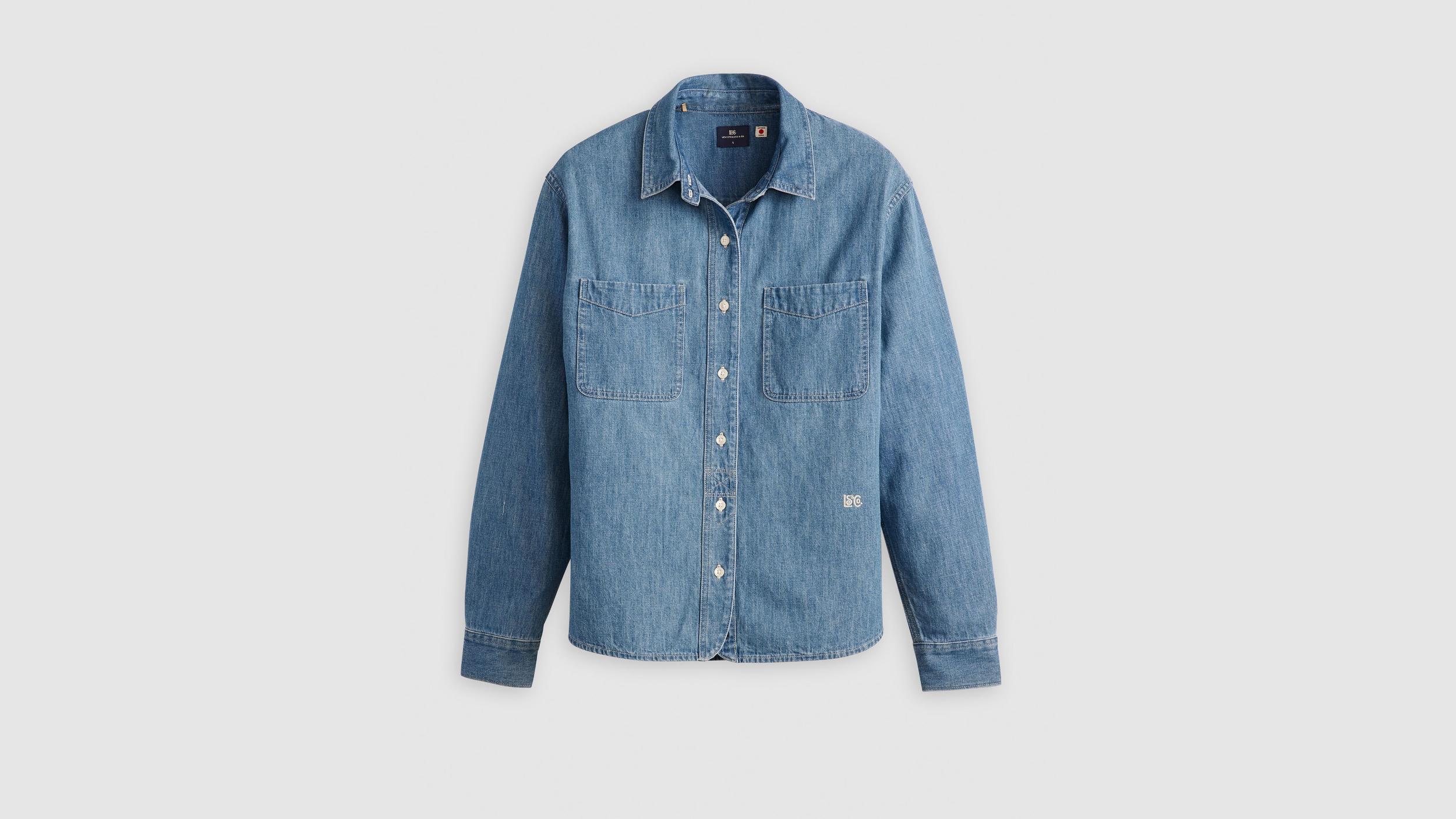 Denim Utility Shirt Product Image