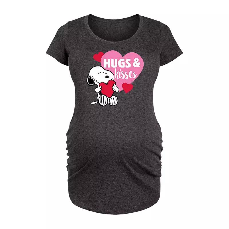 Maternity Skeleton Baby Football Graphic Tee, Women's,  Product Image