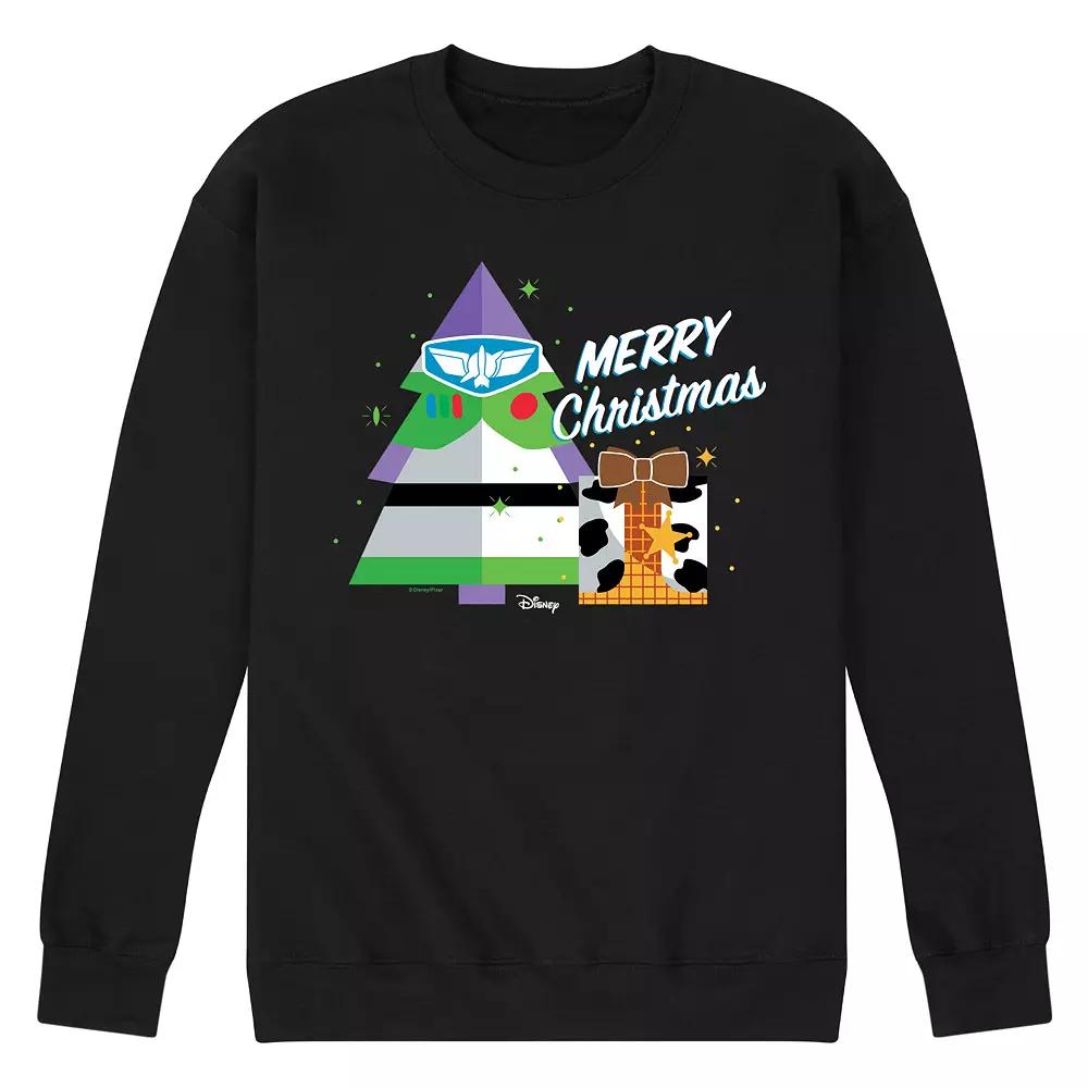 Disney / Pixar's Toy Story Men's Merry Christmas Fleece Sweatshirt,  Product Image
