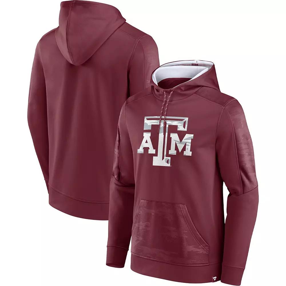 Men's Fanatics Branded Maroon Texas A&M Aggies On The Ball Pullover Hoodie, Size: 2XL, Red Product Image