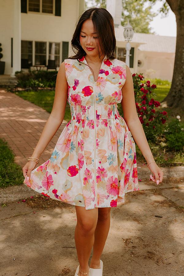 Sunkissed Reverie Floral Mini Dress Product Image