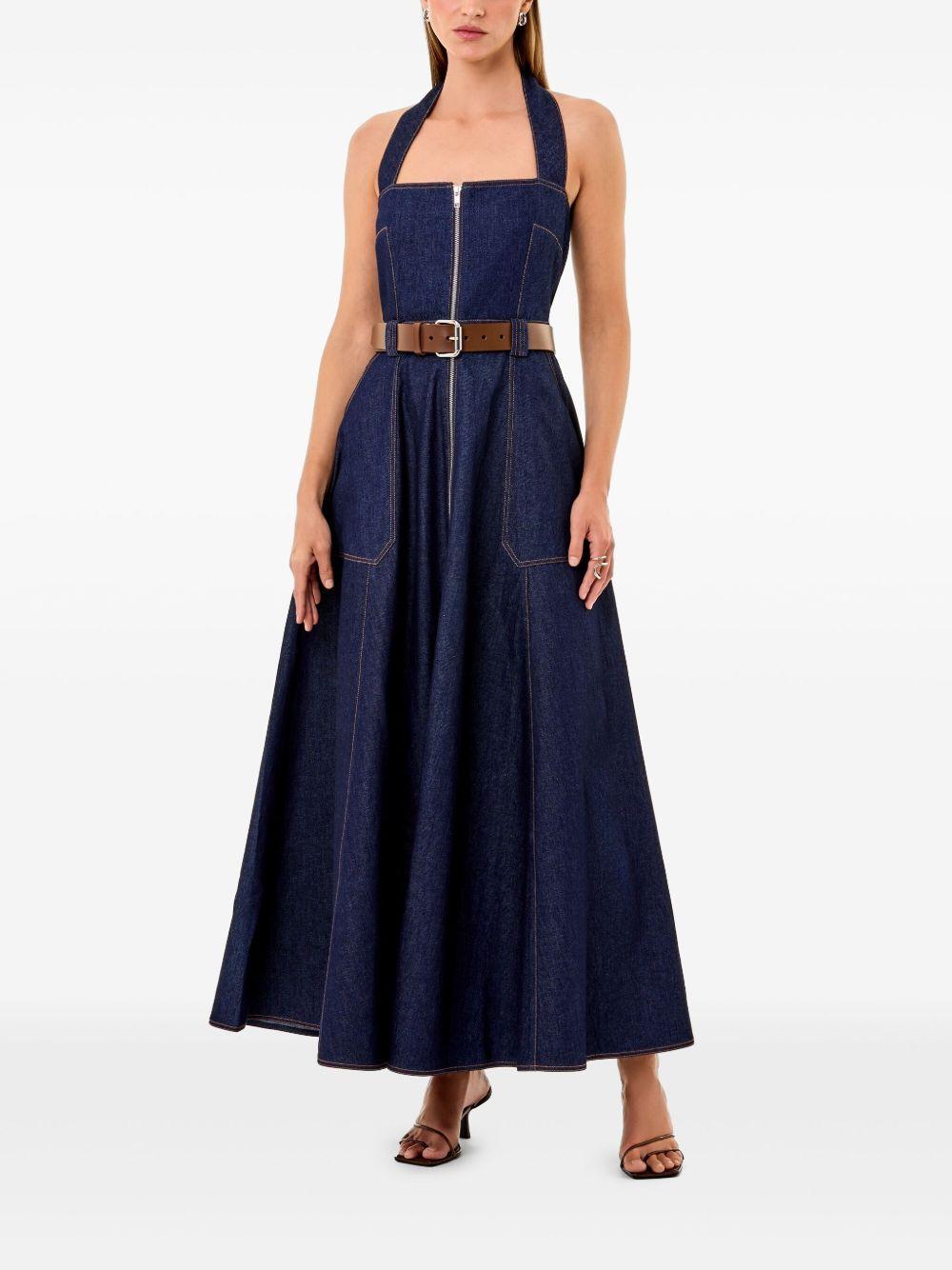 Anastasia halter midi dress Product Image