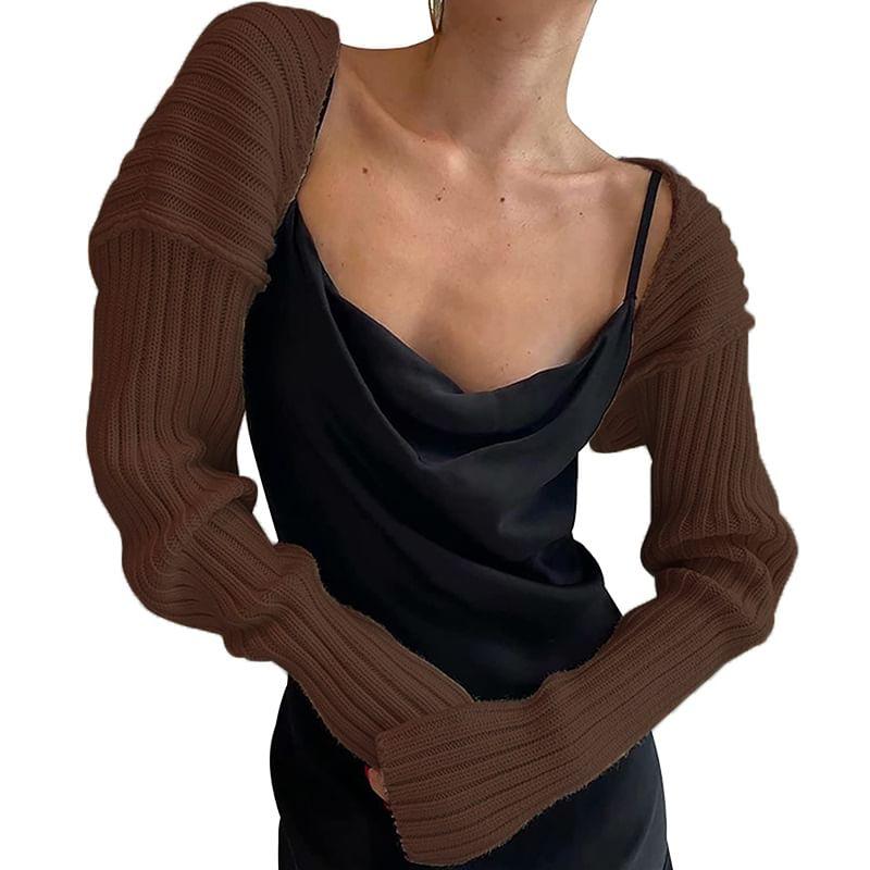 Rib Knit Shrug Product Image