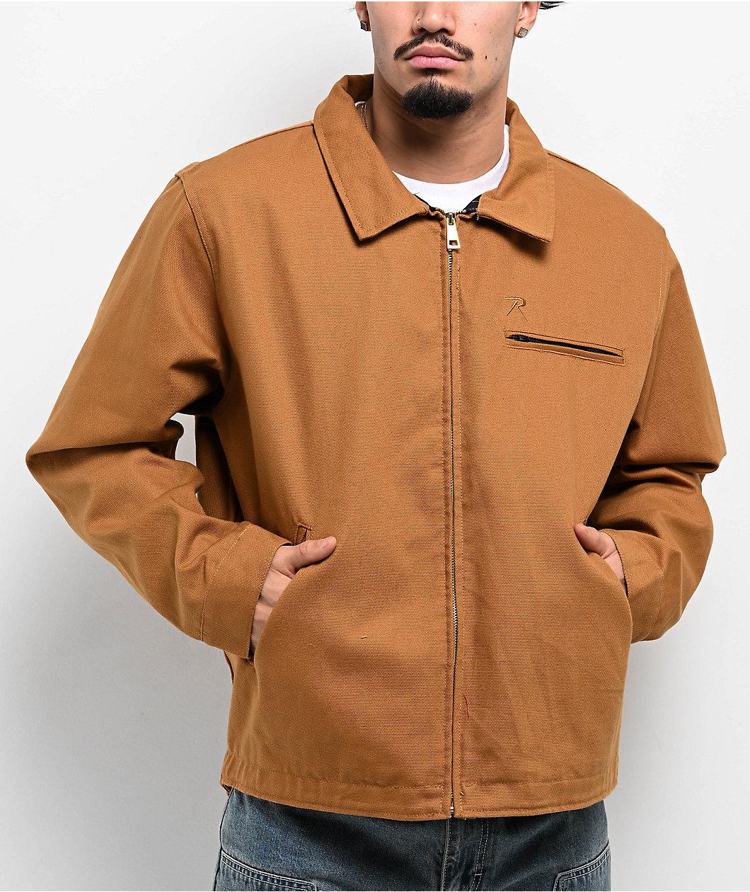 Rothco Brown Light Canvas Work Jacket Product Image
