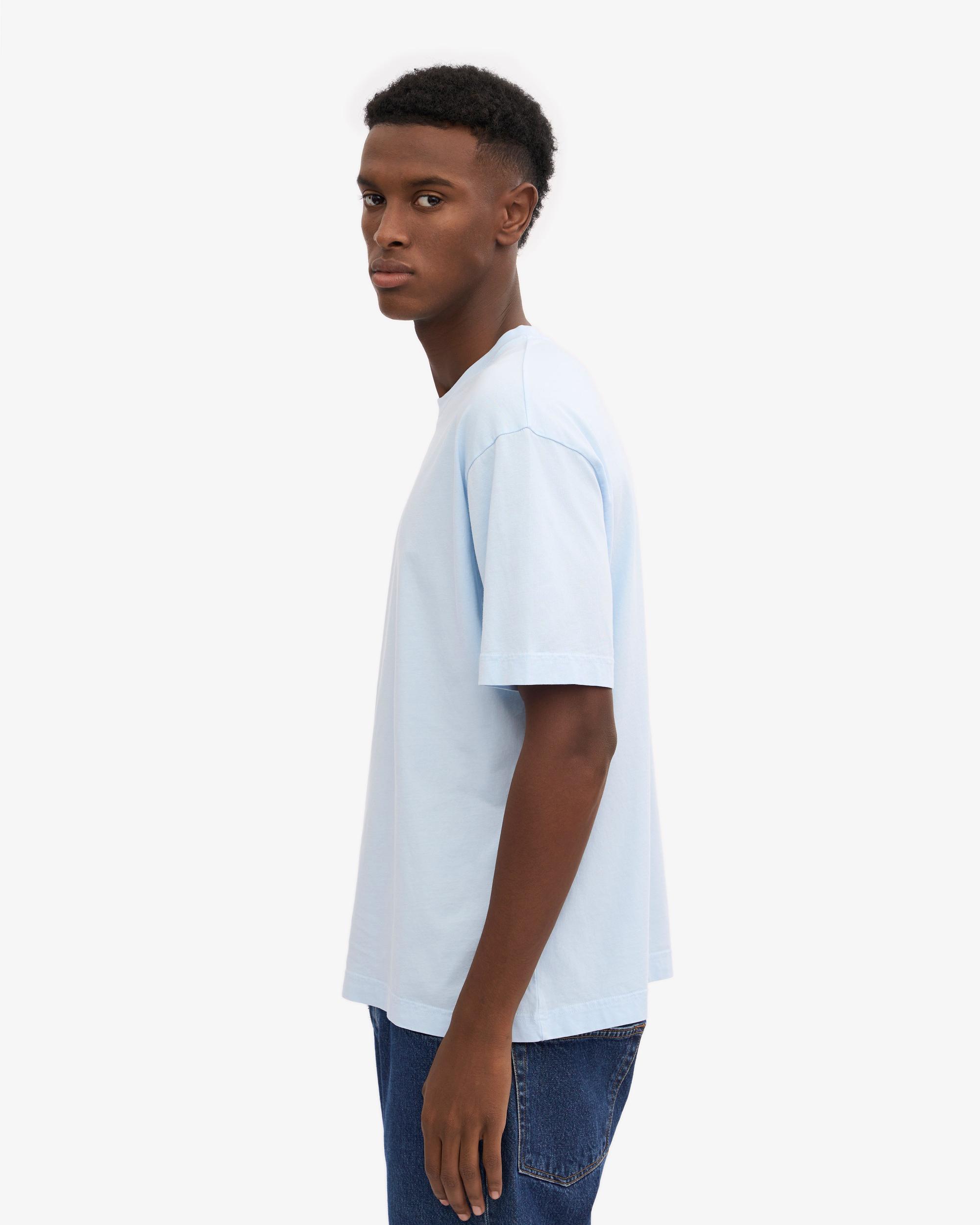 Oversized Organic T-Shirt - Polar Blue Product Image