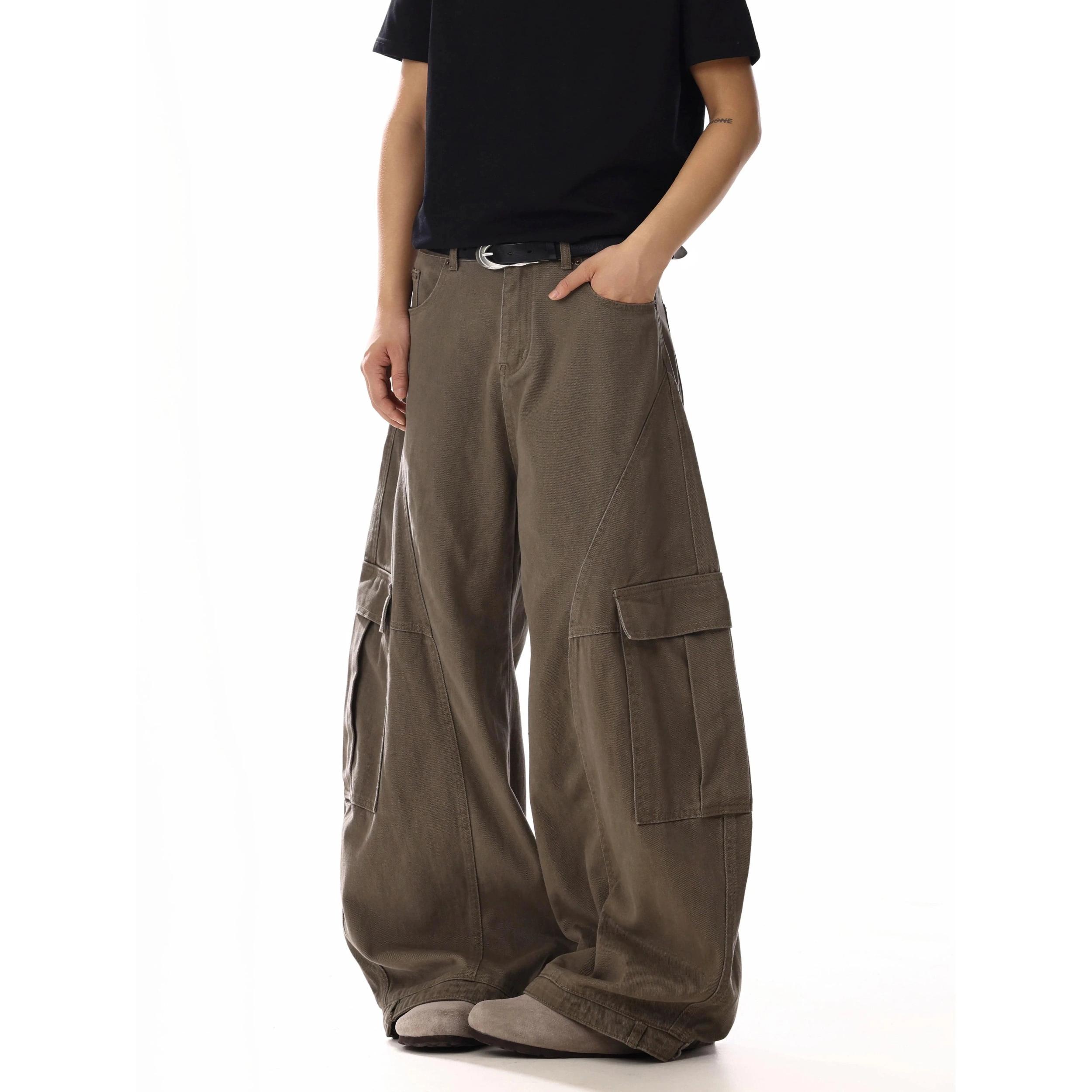 RT No. 18712 RECONSTRUCTED SCIMITAR CARGO PANTS Product Image