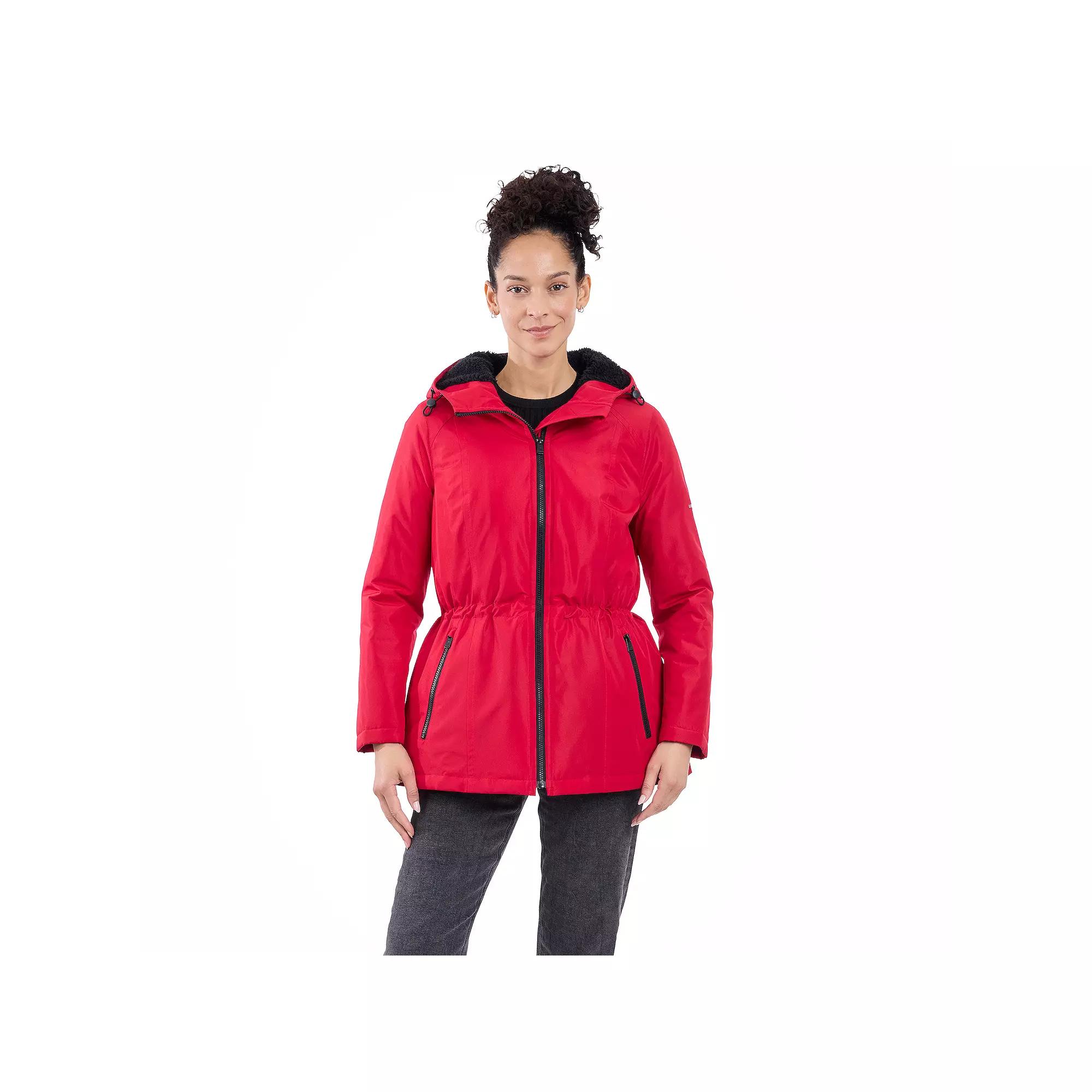 Women's London Fog Zip-Front Rain Anorak Jacket,  Product Image