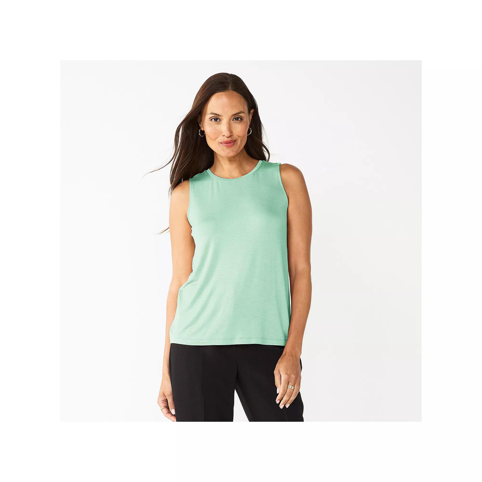 Nine West Essential Easy High-Neck Tank Top, Women's,  Product Image