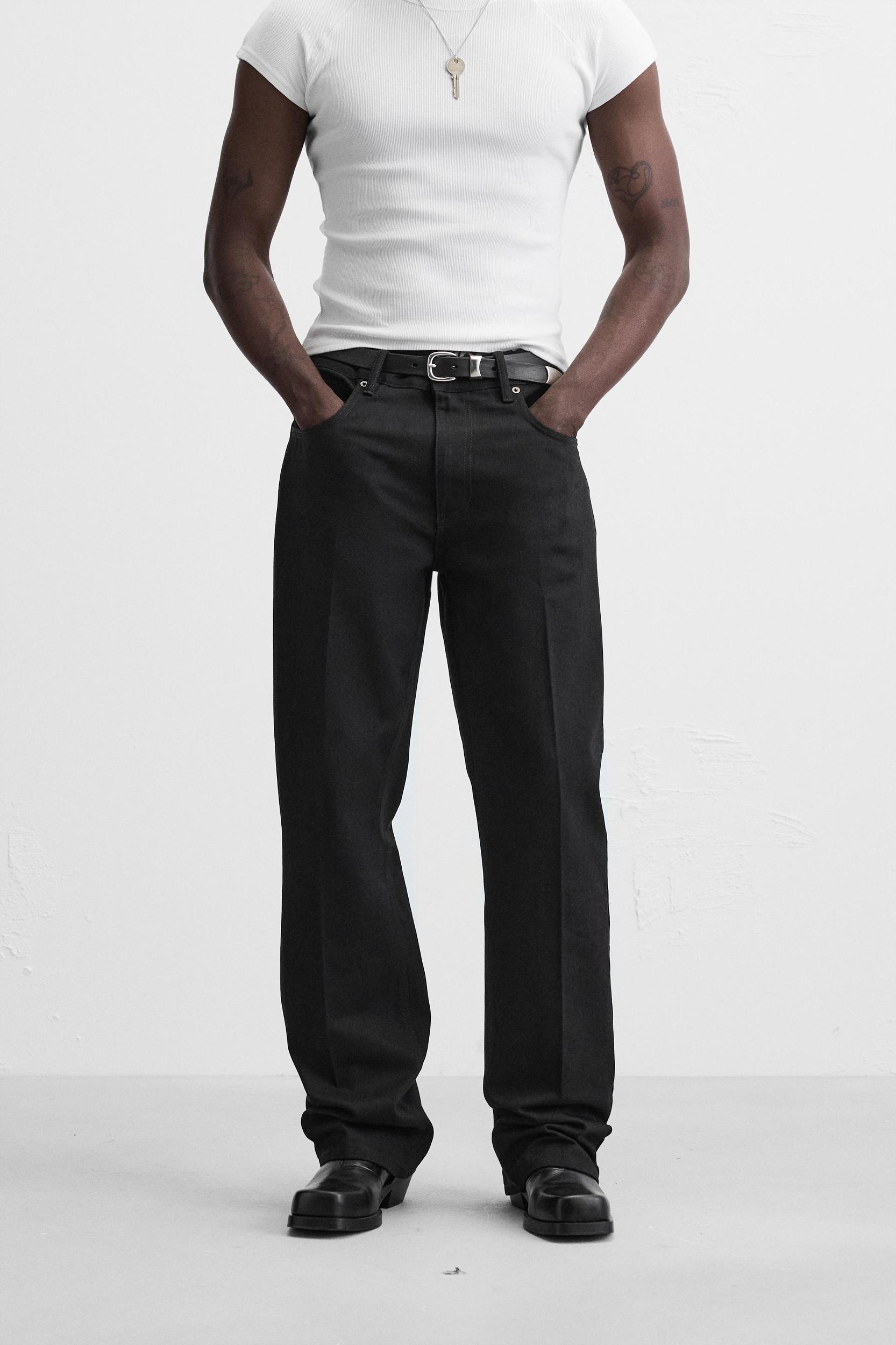 STRAIGHT FIT BOOTCUT JEANS Product Image