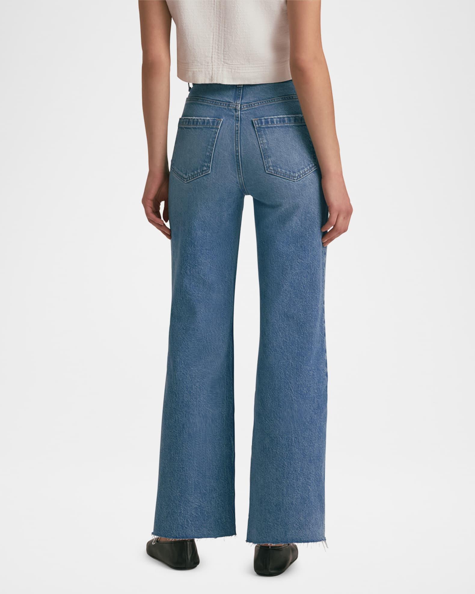 The Jordie Super High-Rise Wide-Leg Jeans Product Image
