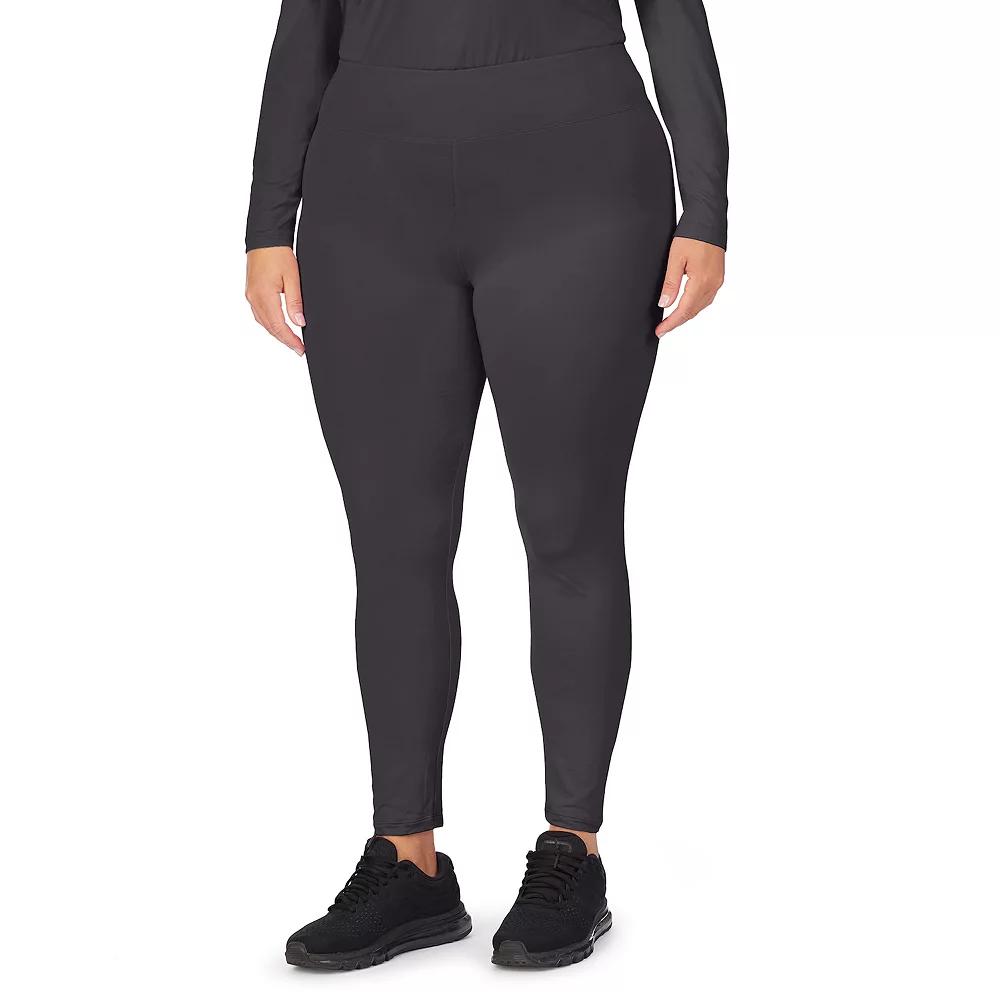 Plus Size Cuddl Duds® Under Scrubs Leggings, Women's, Size: 1XL, Grey Product Image