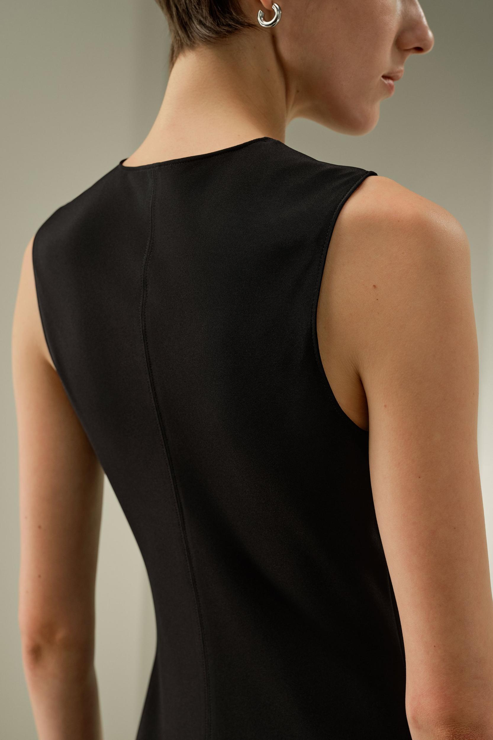 LILYSILK Silk Dress for Women - Natural White 100% Natural Pure Silk - Ultimate Luxury V-Neck Maxi Dress Product Image