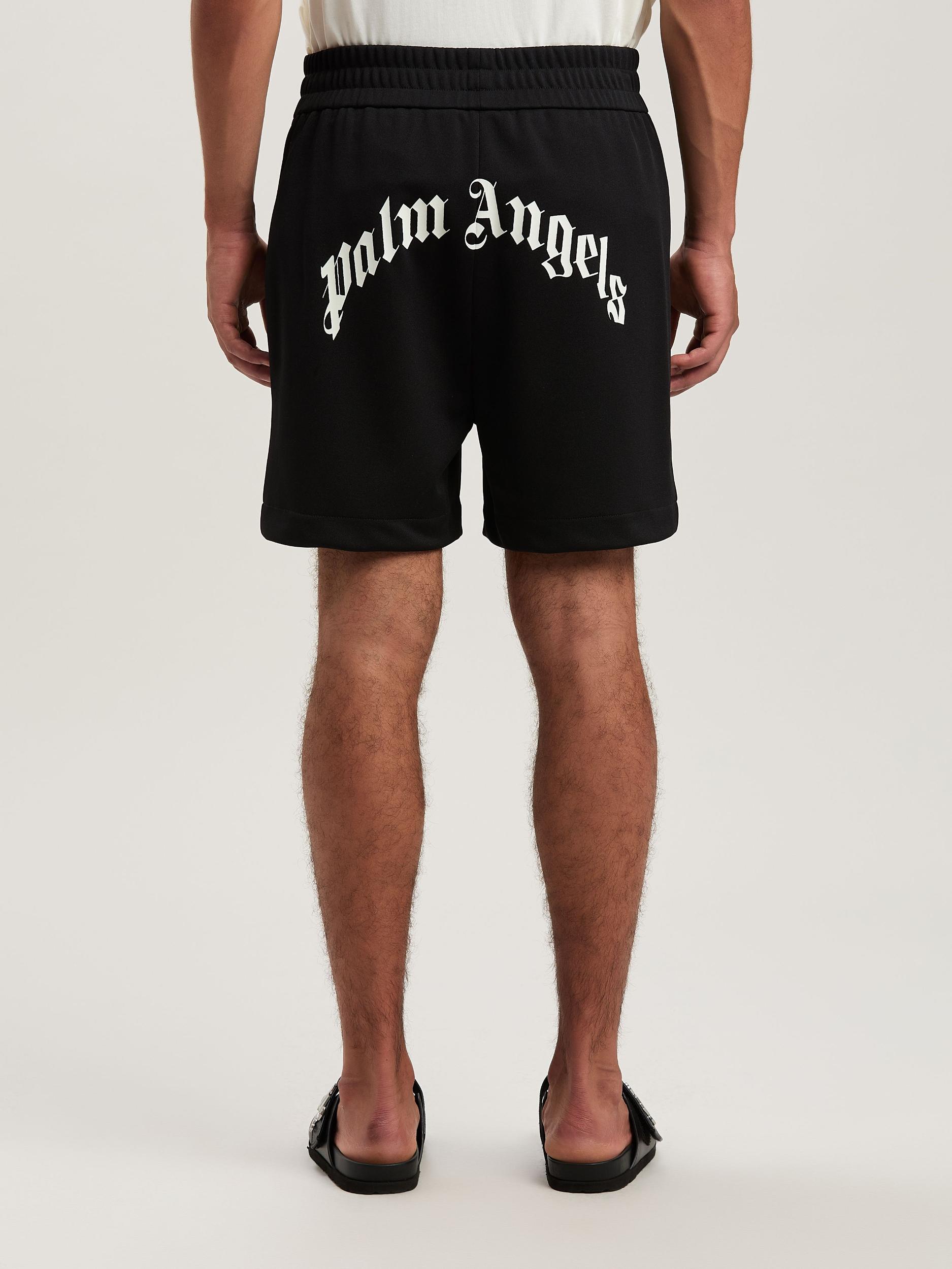 BACK CURVED LOGO TRACK SHORTS BLACK - OF Product Image