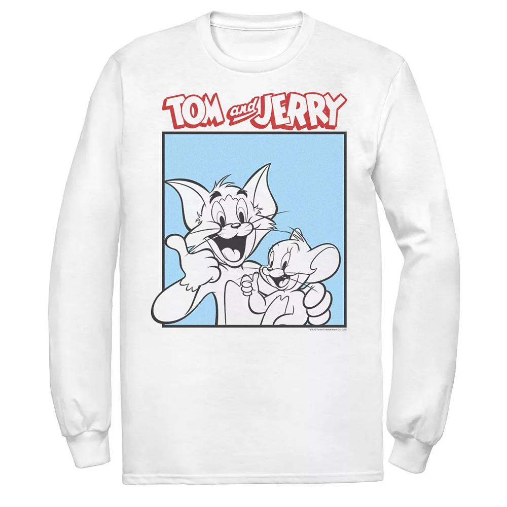 Men's Tom And Jerry Thumbs Up Poster Tee,  Product Image