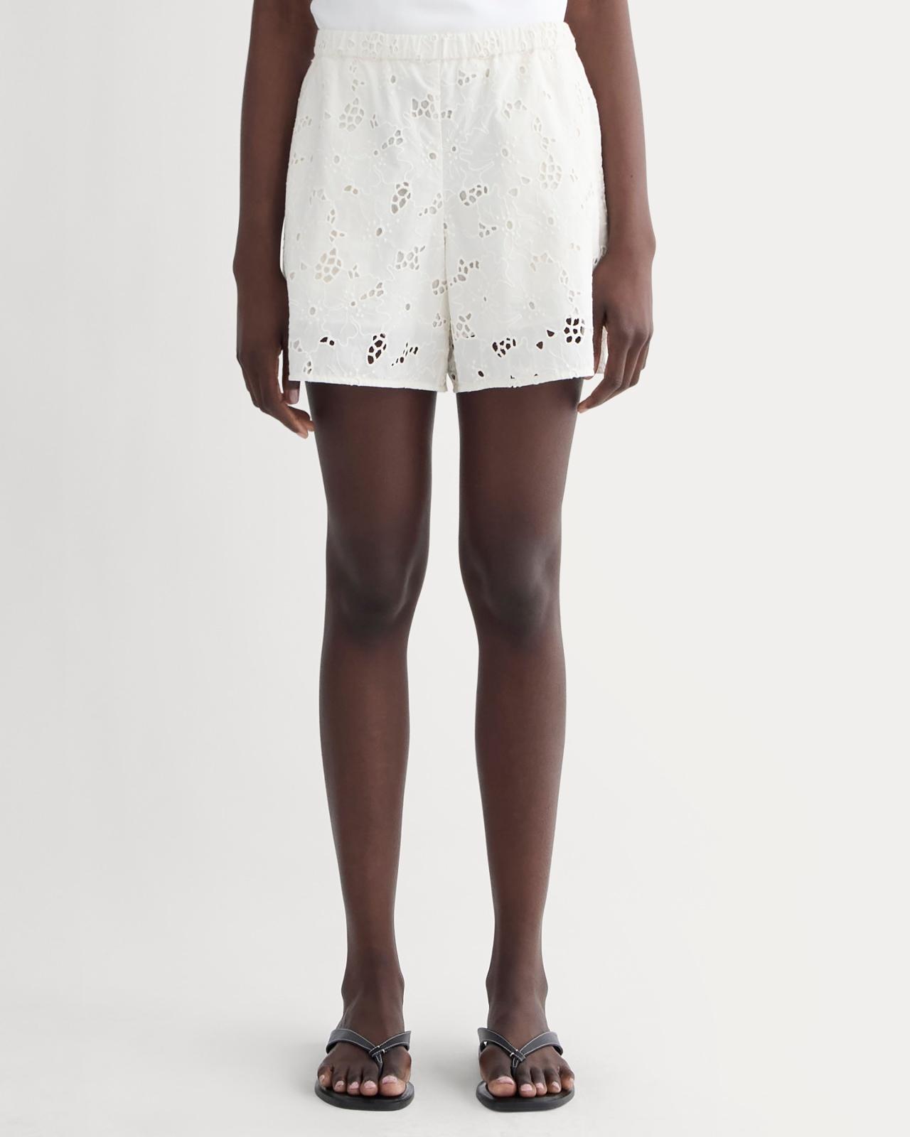 Womens Eyelet Pull-On Short by Everlane Product Image