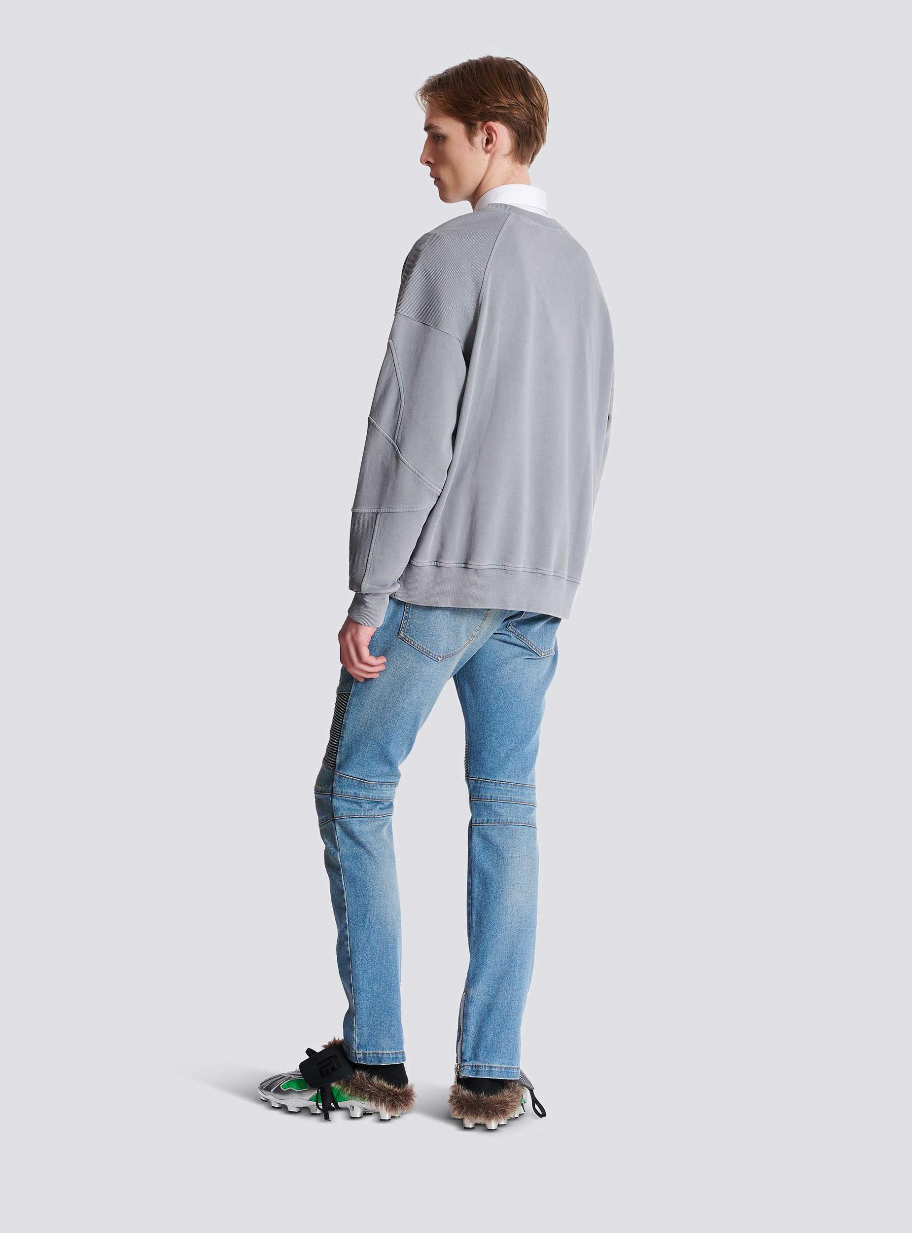 Embroidered Balmain Médaille sweatshirt Product Image