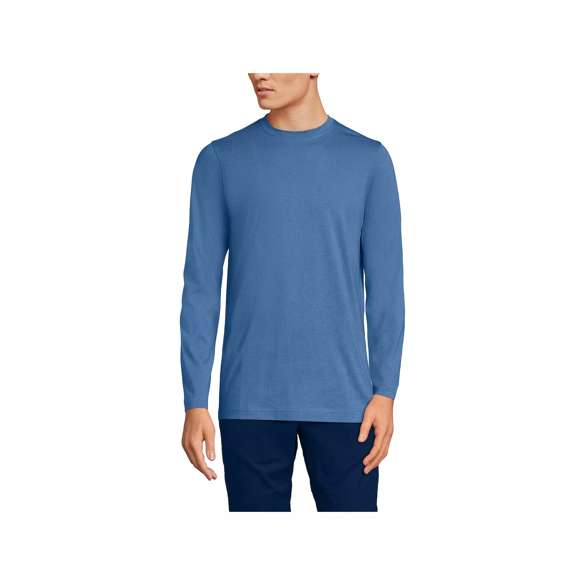 Men's Lands' End Classic-Fit Supima Tee,  Product Image