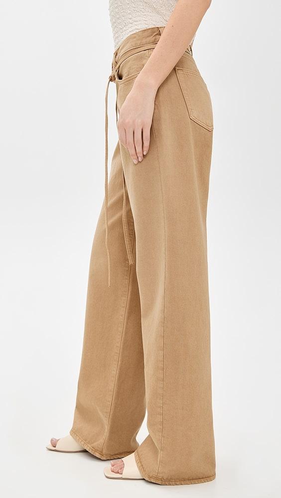 SLVRLAKE Mica Belted Jeans | Shopbop Product Image