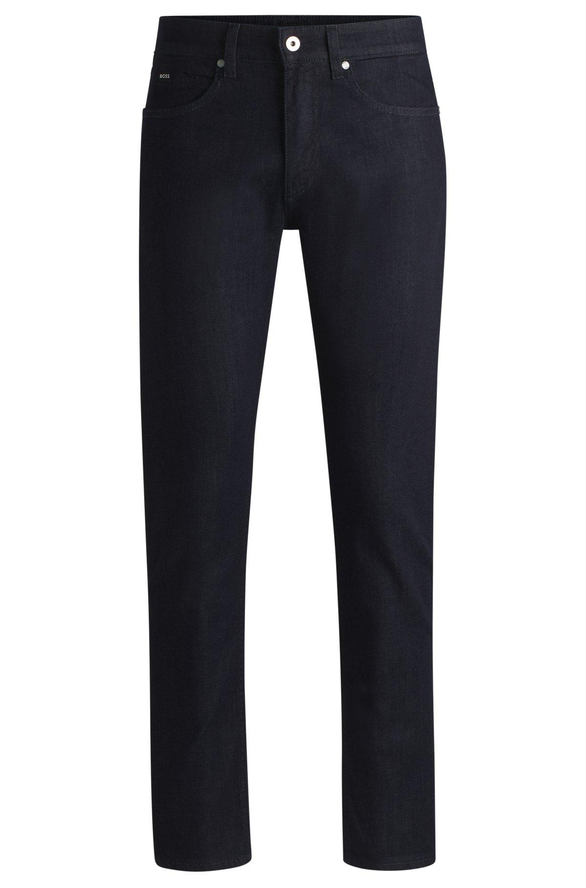 Delaware slim-fit jeans in indigo stretch denim Product Image