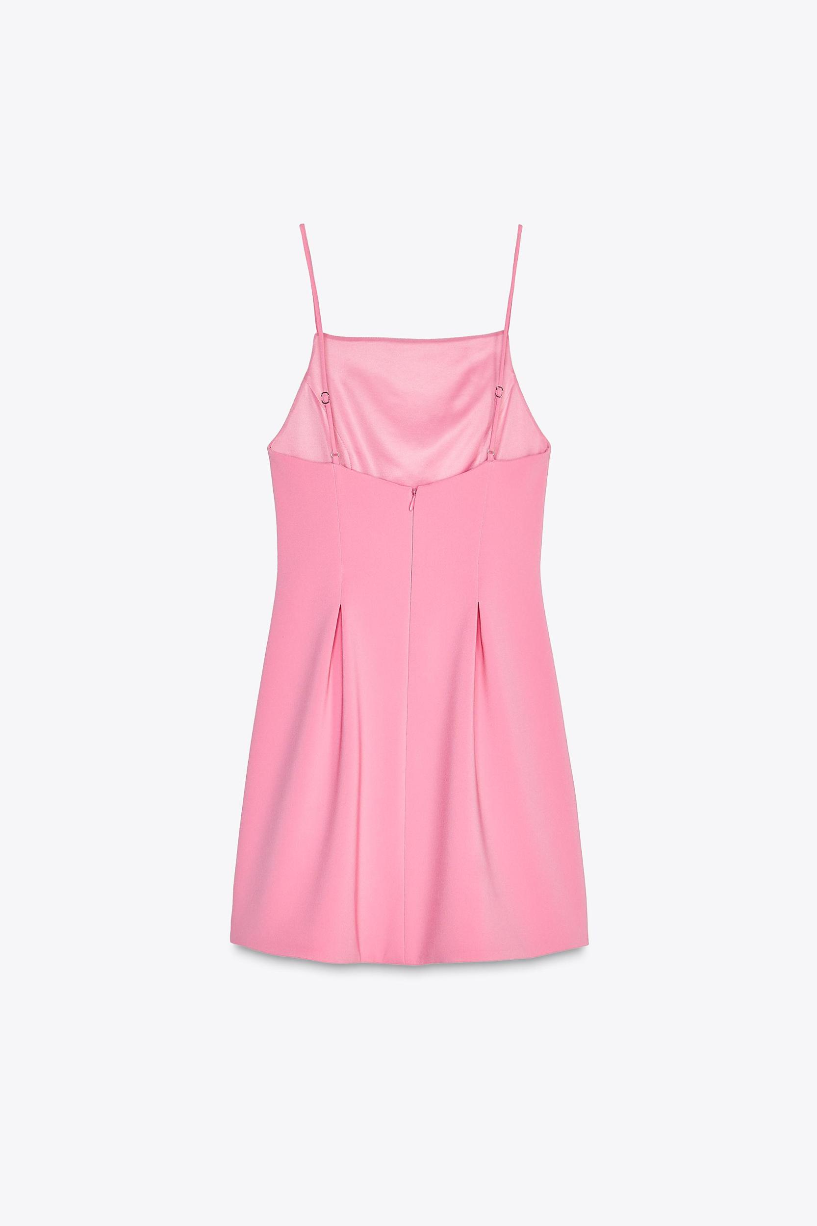 PLEATED MINI DRESS Product Image