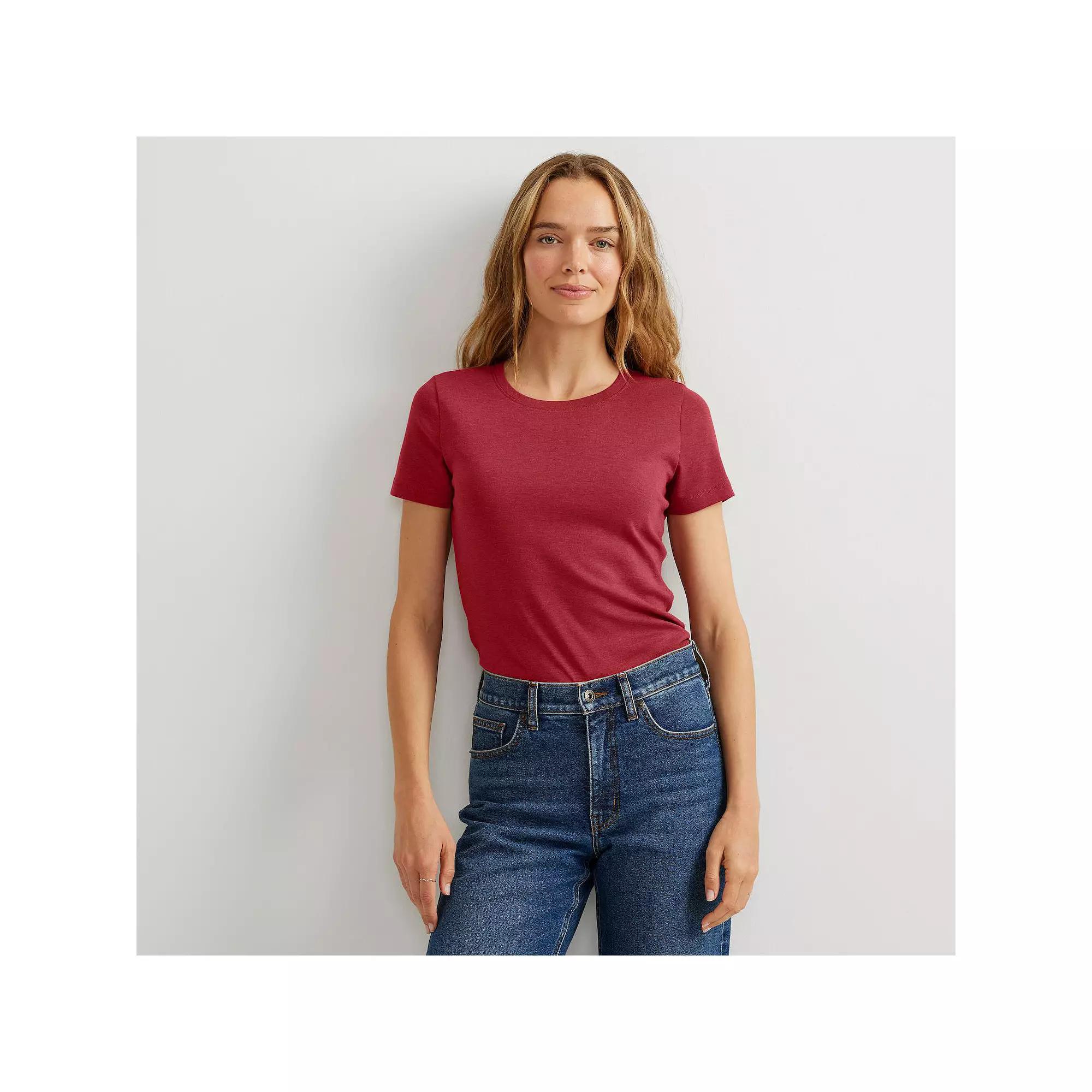 Women's Eddie Bauer Favorite Short Sleeve Crew Tee,  Product Image