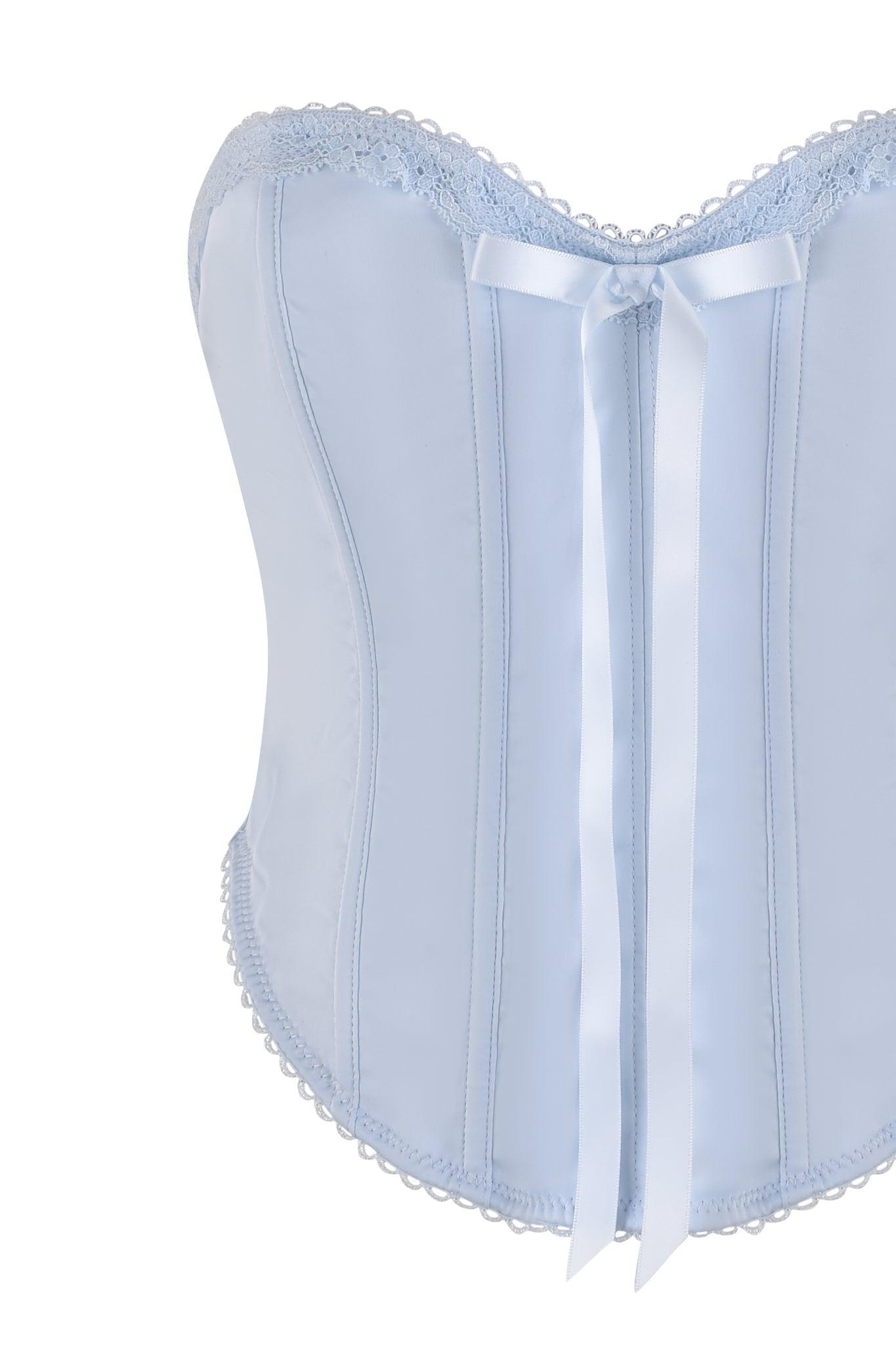 BRIDGET BUSTIER SHORT SET - BLUE Product Image