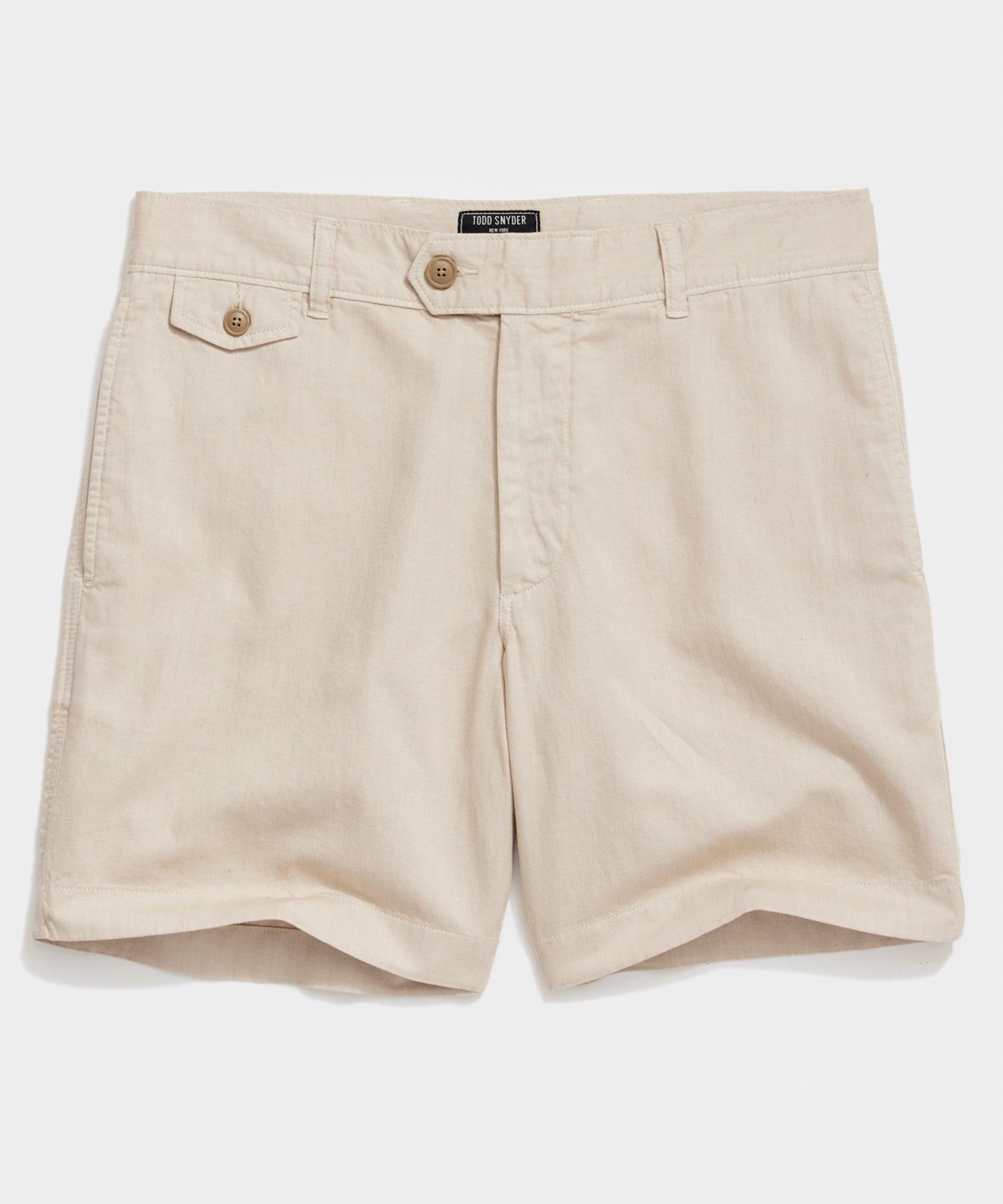 7" Cotton-Linen Hudson Short Product Image