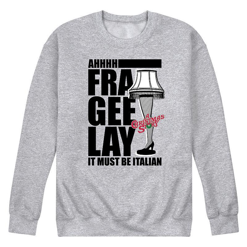 Men's A Christmas Story Lamp Fleece Sweatshirt,  Product Image