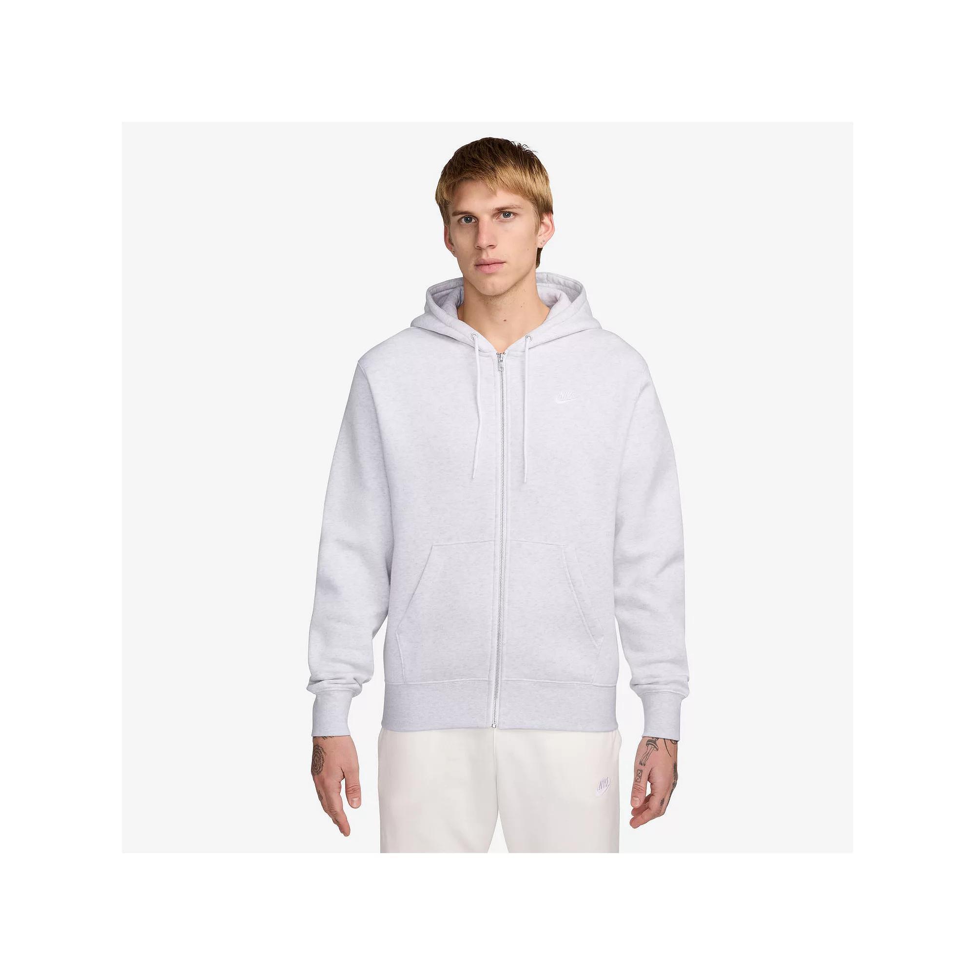 Men's Nike Club Full-Zip Fleece Hoodie,  Product Image