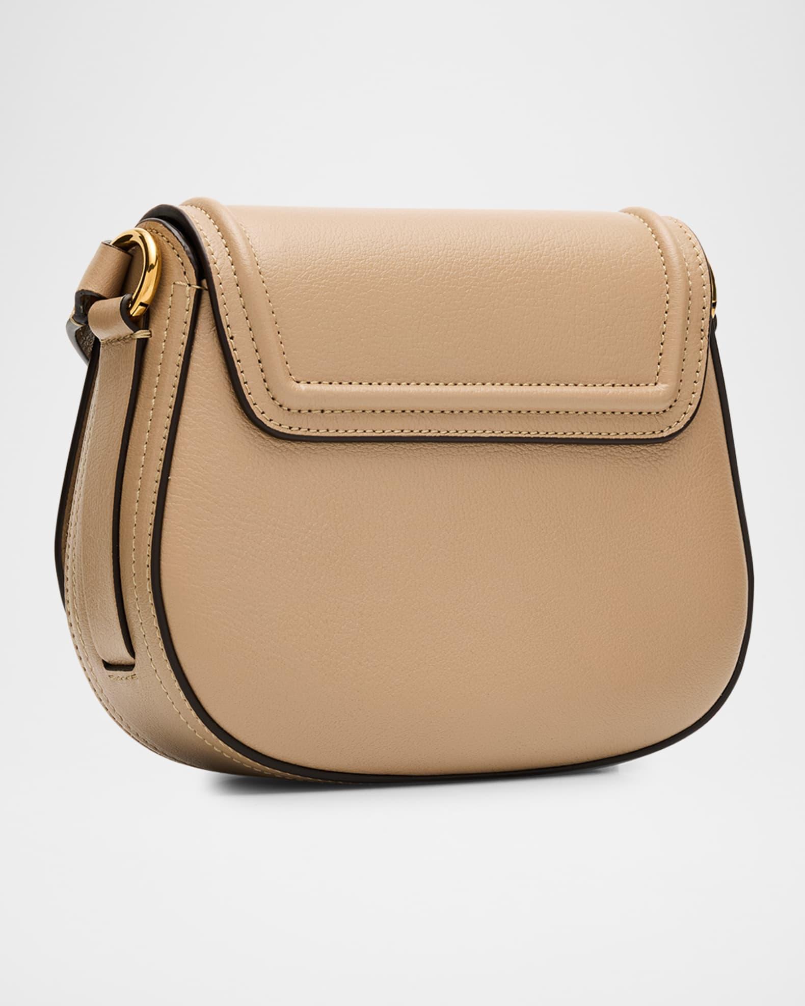 Horse Medal Saddle Crossbody Bag in Grained Leather Product Image