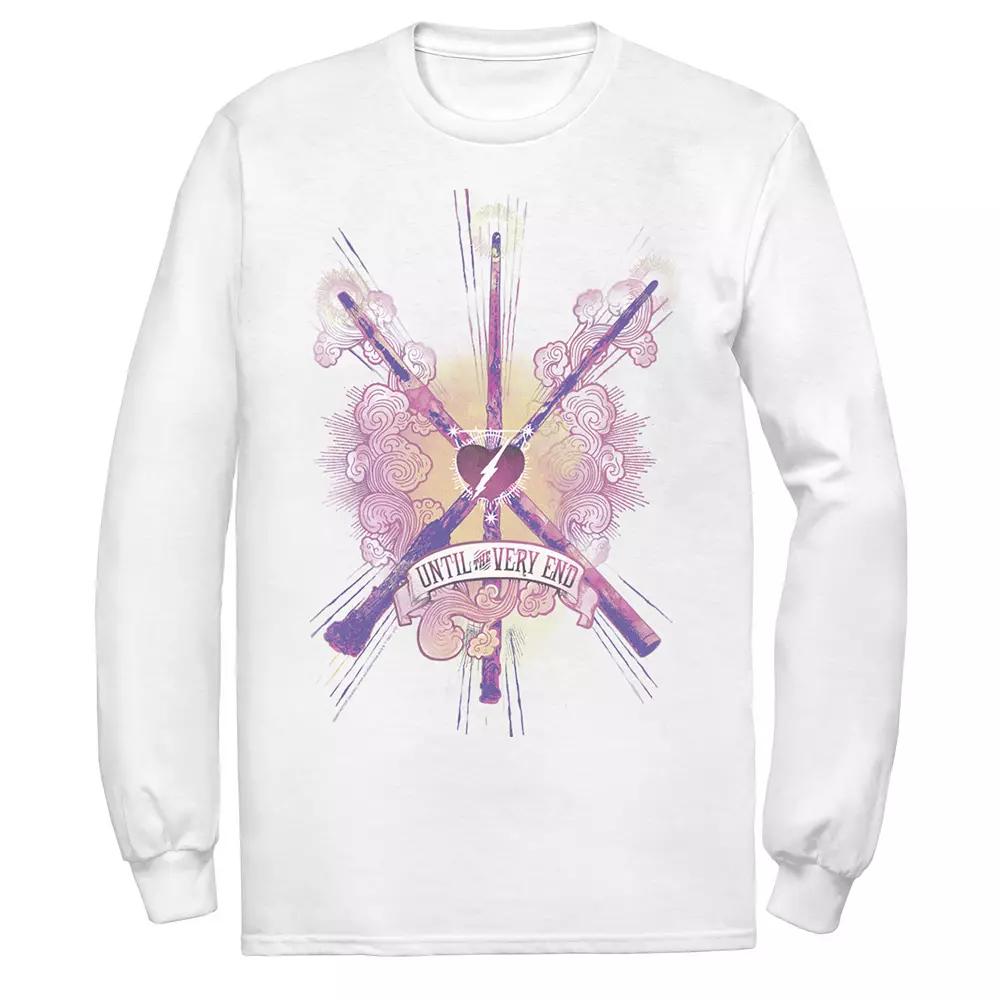 Men's Harry Potter Until The Very End Wands Tee,  Product Image