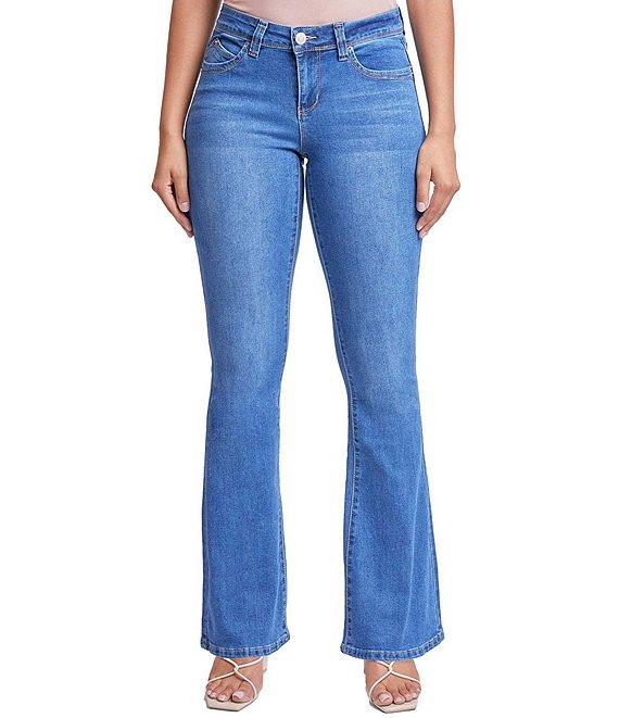 YMI Jeanswear WBB Repreve Low Rise Flare Jeans Product Image