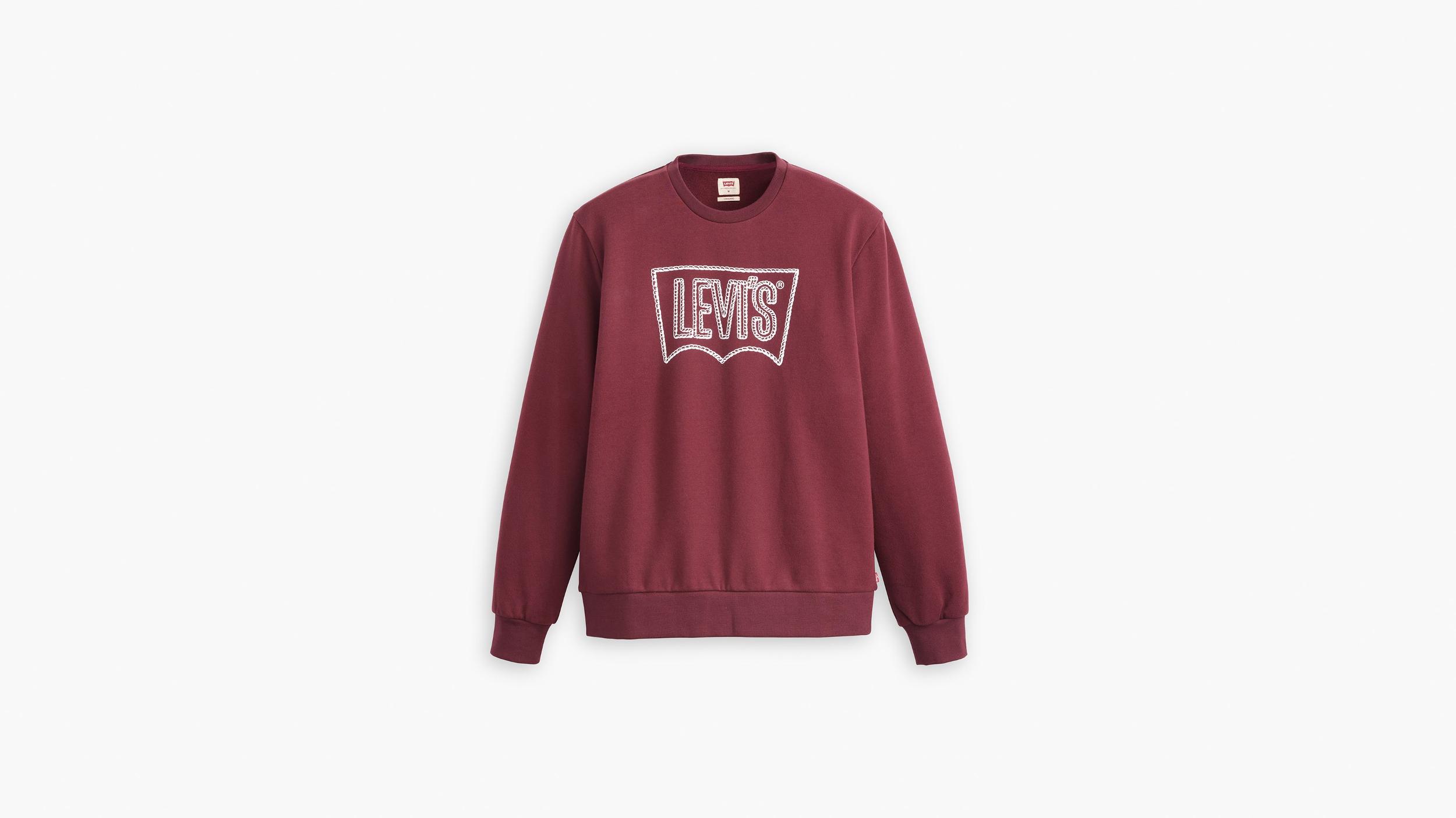 Standard Fit Graphic Crewneck Sweatshirt Product Image