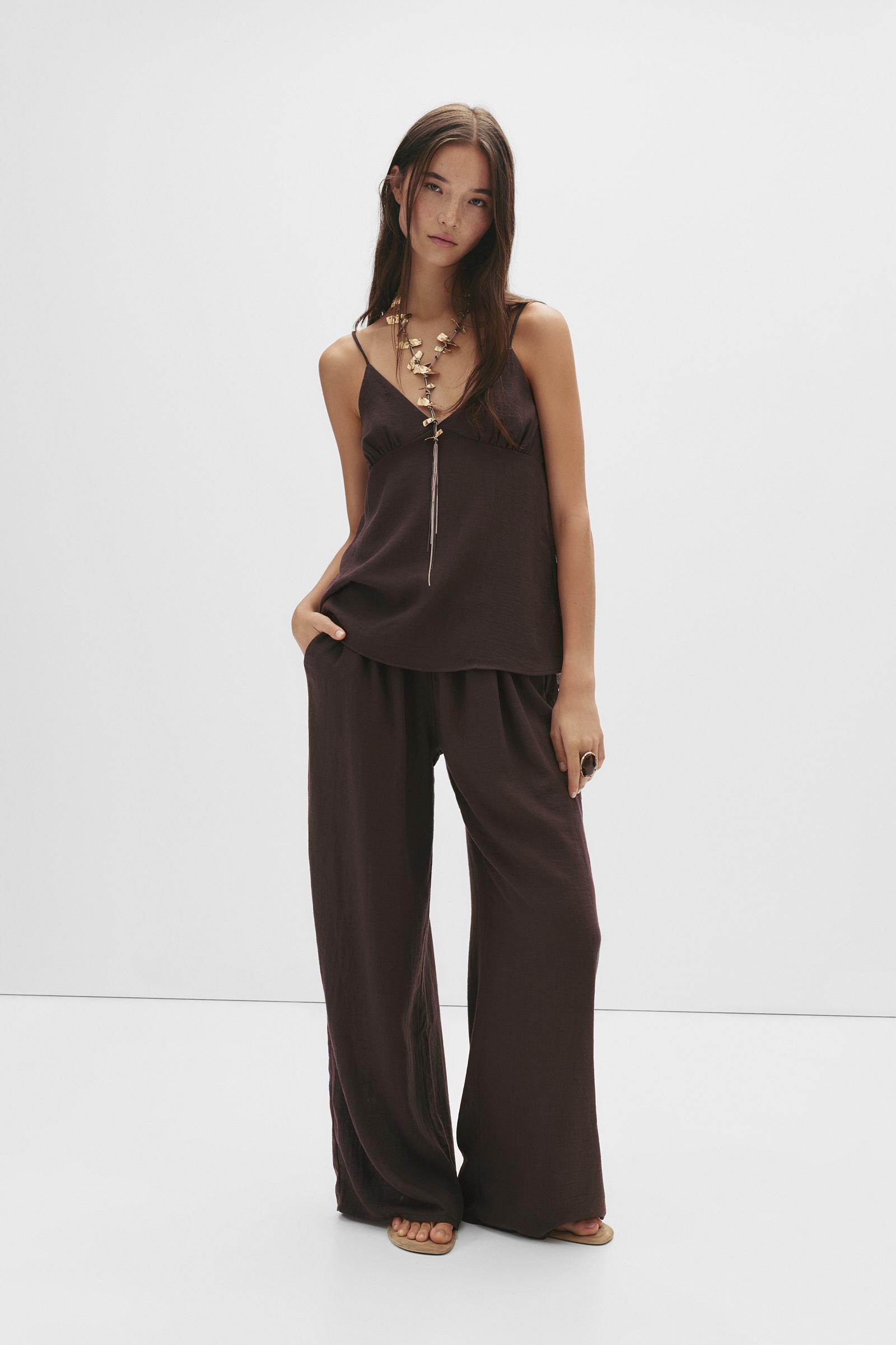 Strappy top with balconette detail Product Image