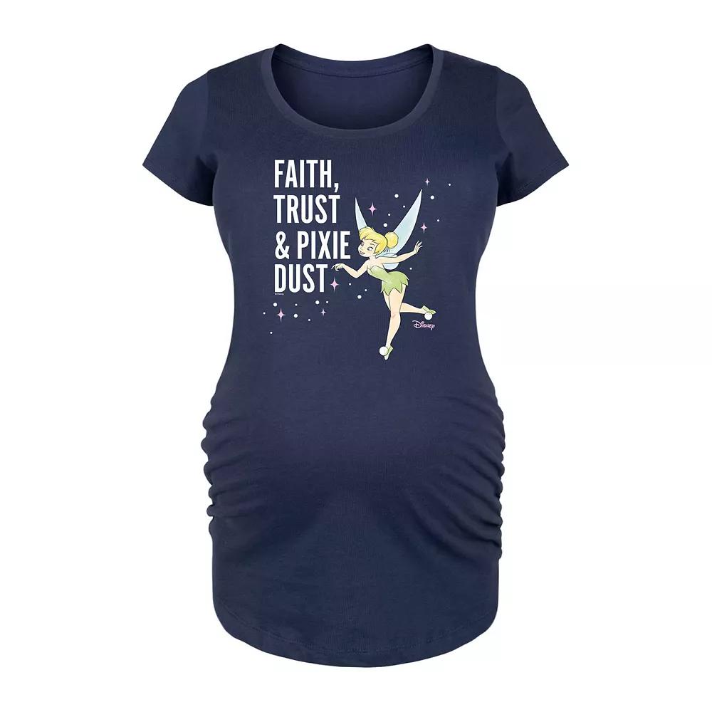 Disney's Tinker Bell Maternity Pixie Dust Graphic Tee, Women's,  Product Image
