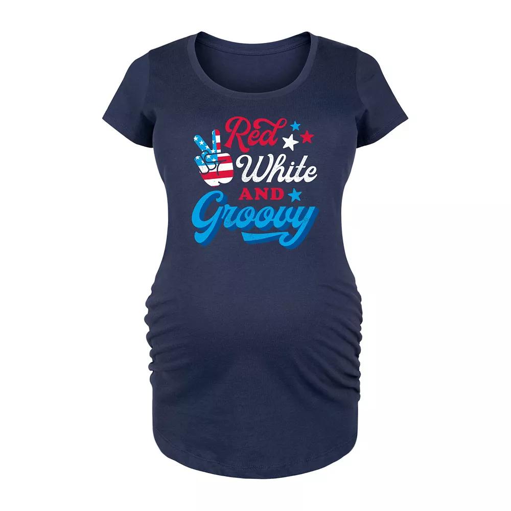 Maternity Dog Mama To Human Mama Graphic Tee, Women's,  Product Image