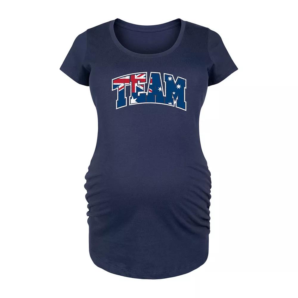 Maternity Team Australia Graphic Tee, Womens Product Image