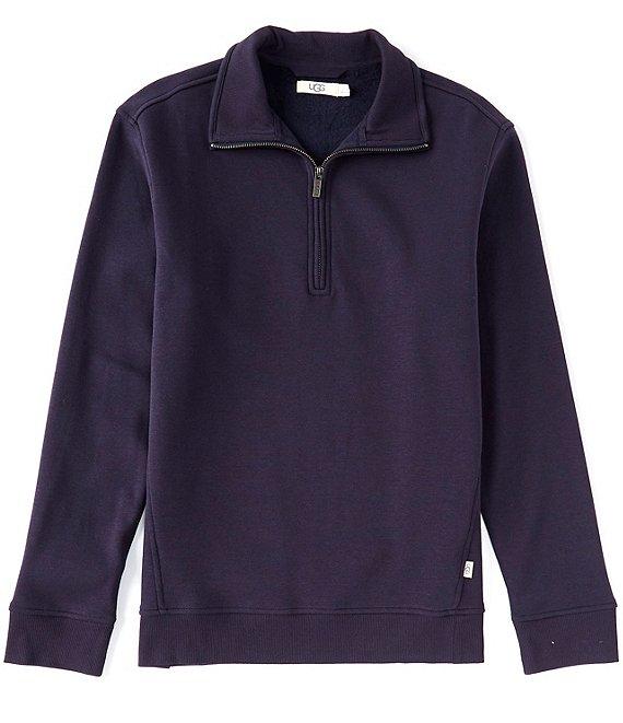 UGG® Zeke Half Zip Pullover Knit Fleece Top Product Image