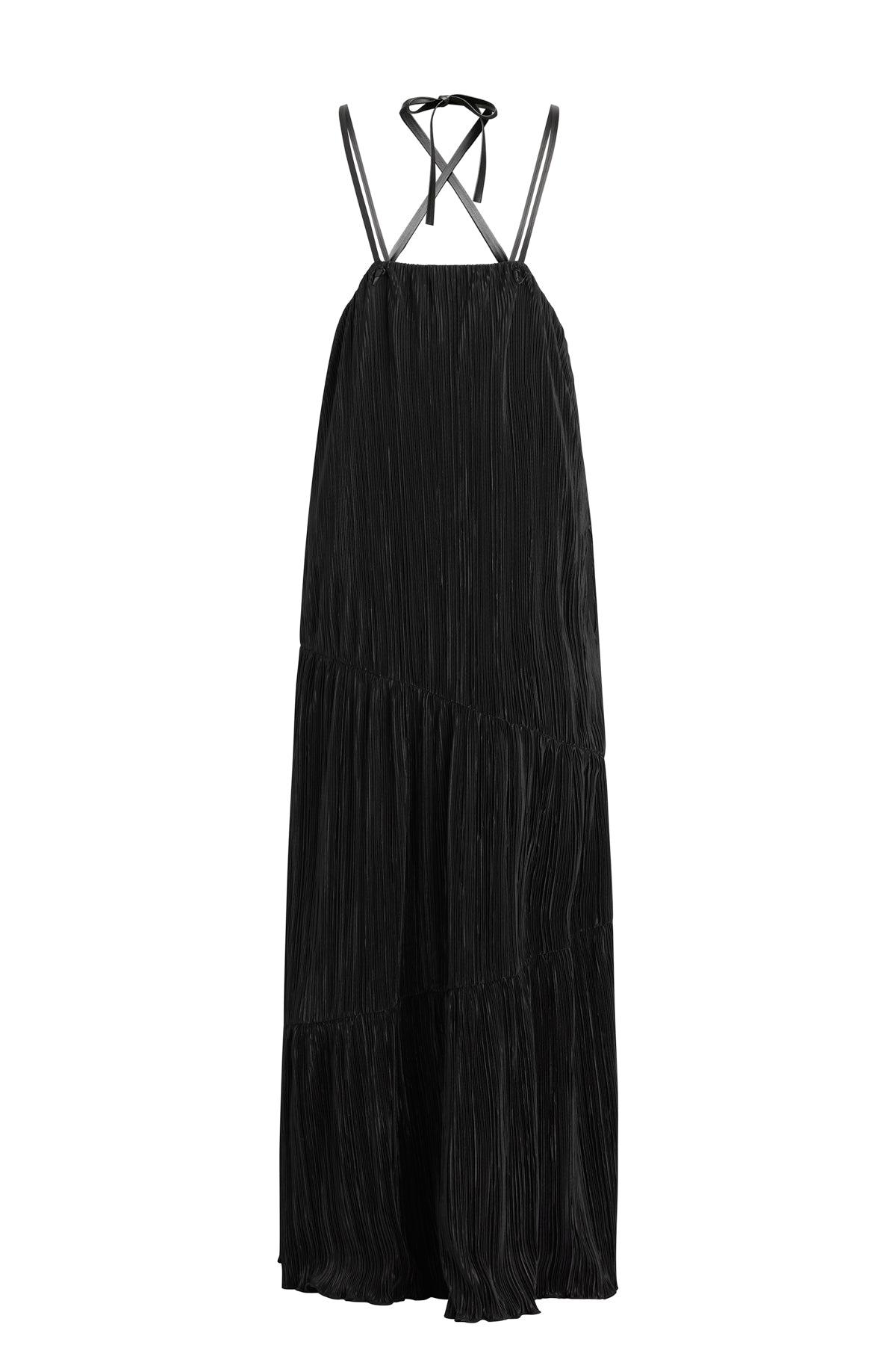 Plisse Tiered Dress Female Product Image