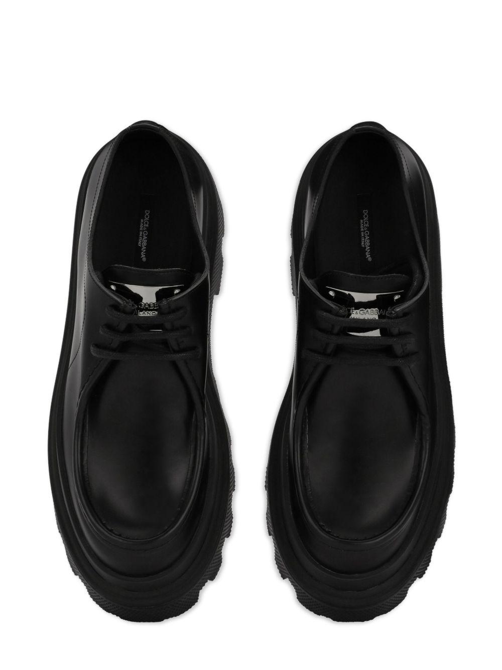 leather derby shoes  Product Image