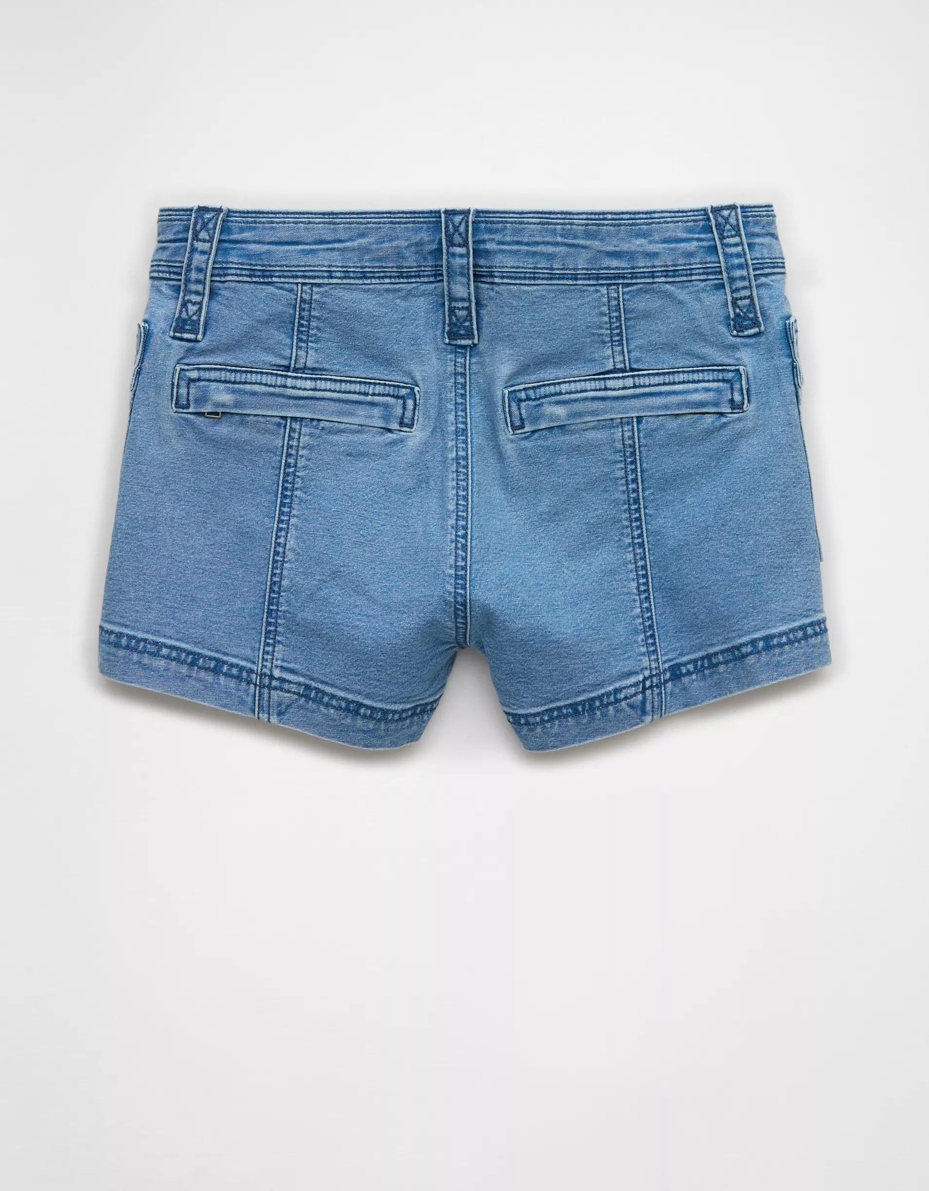 AE Stretch Low-Rise Cargo Short Short Product Image