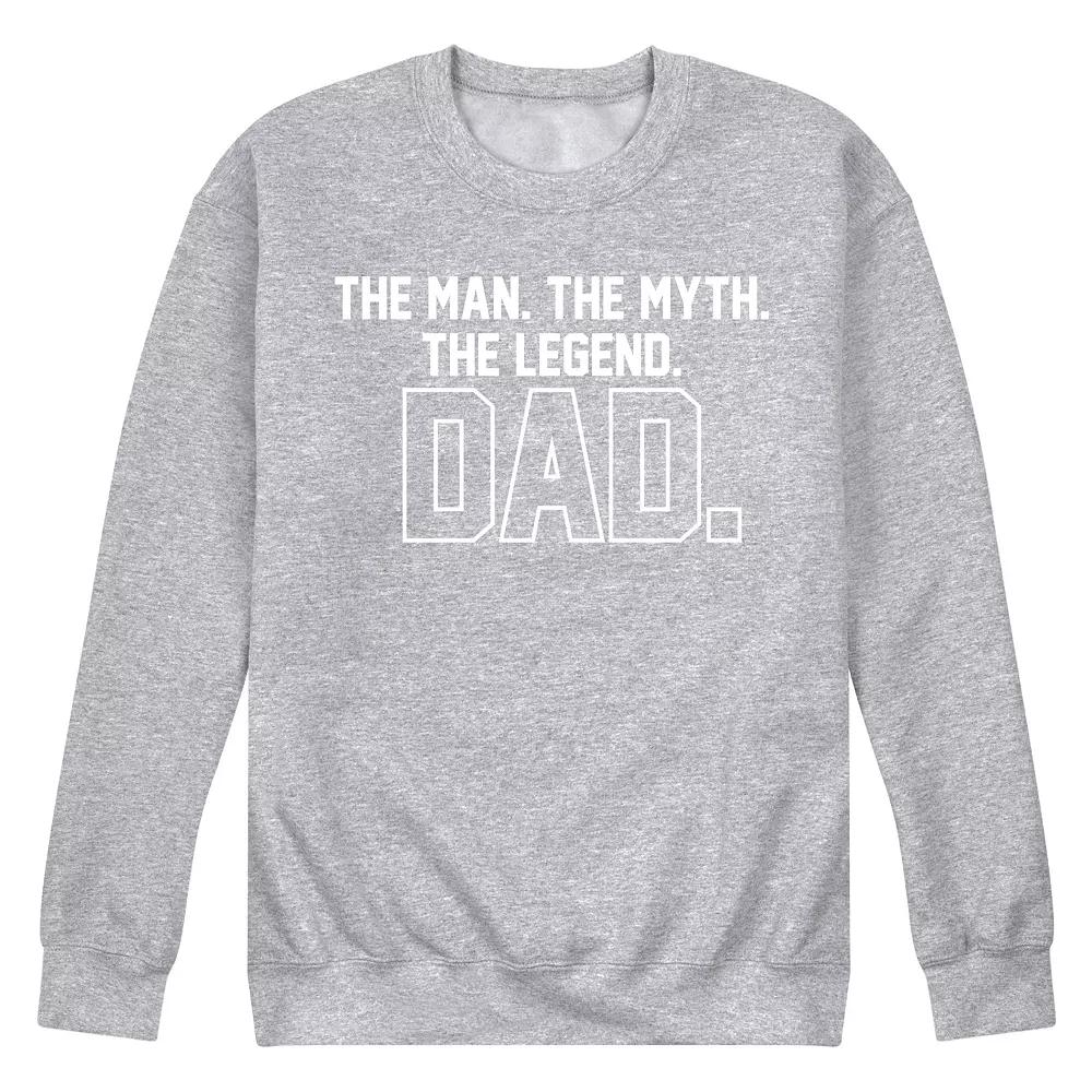 Men's The Legend Dad Fleece Sweatshirt,  Product Image