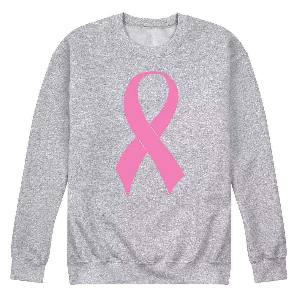 Men's Ribbon Of Hope Fleece Sweatshirt,  Product Image